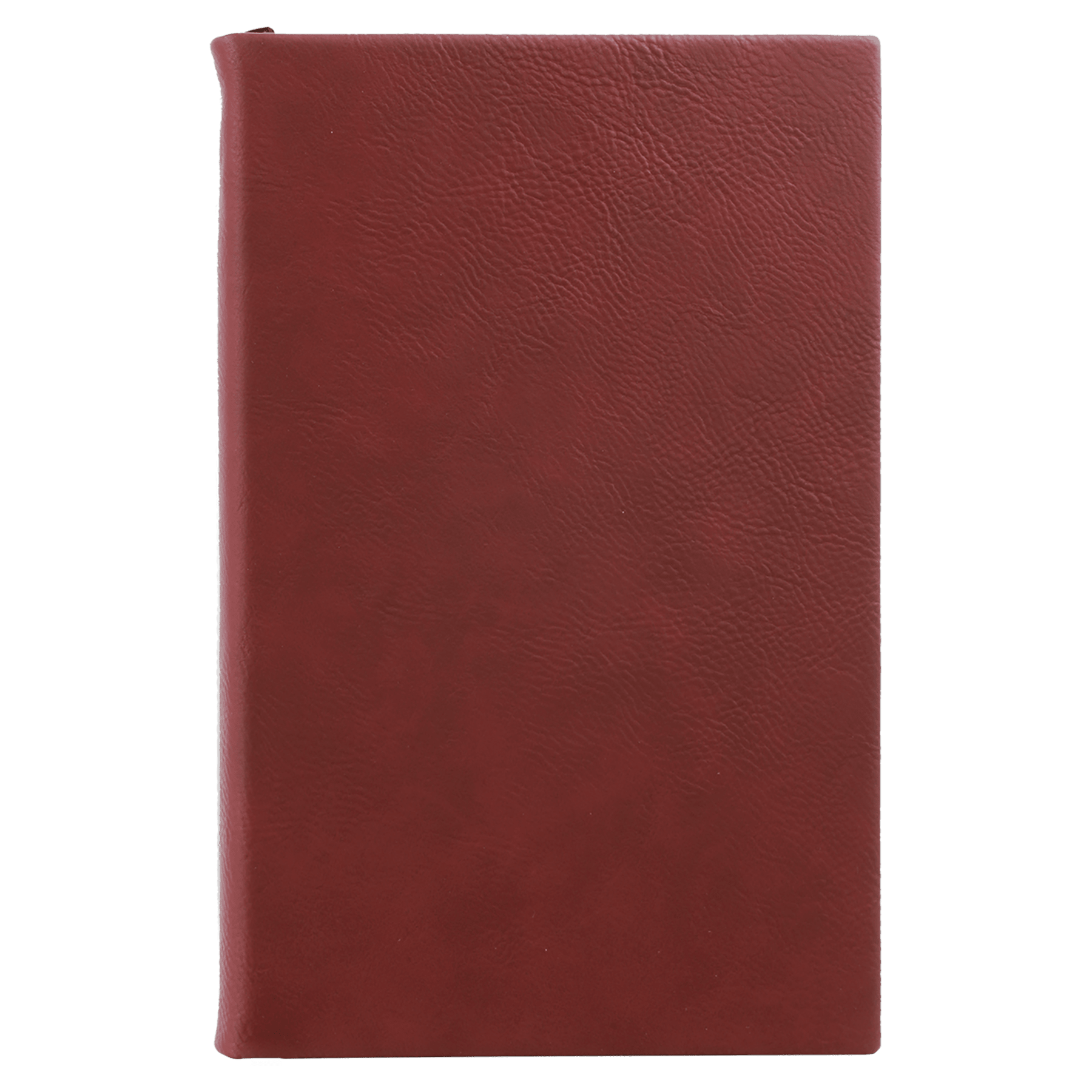 5.25" x 8.25" Rose Leatherette Sketch Book w/Unlined Notepad