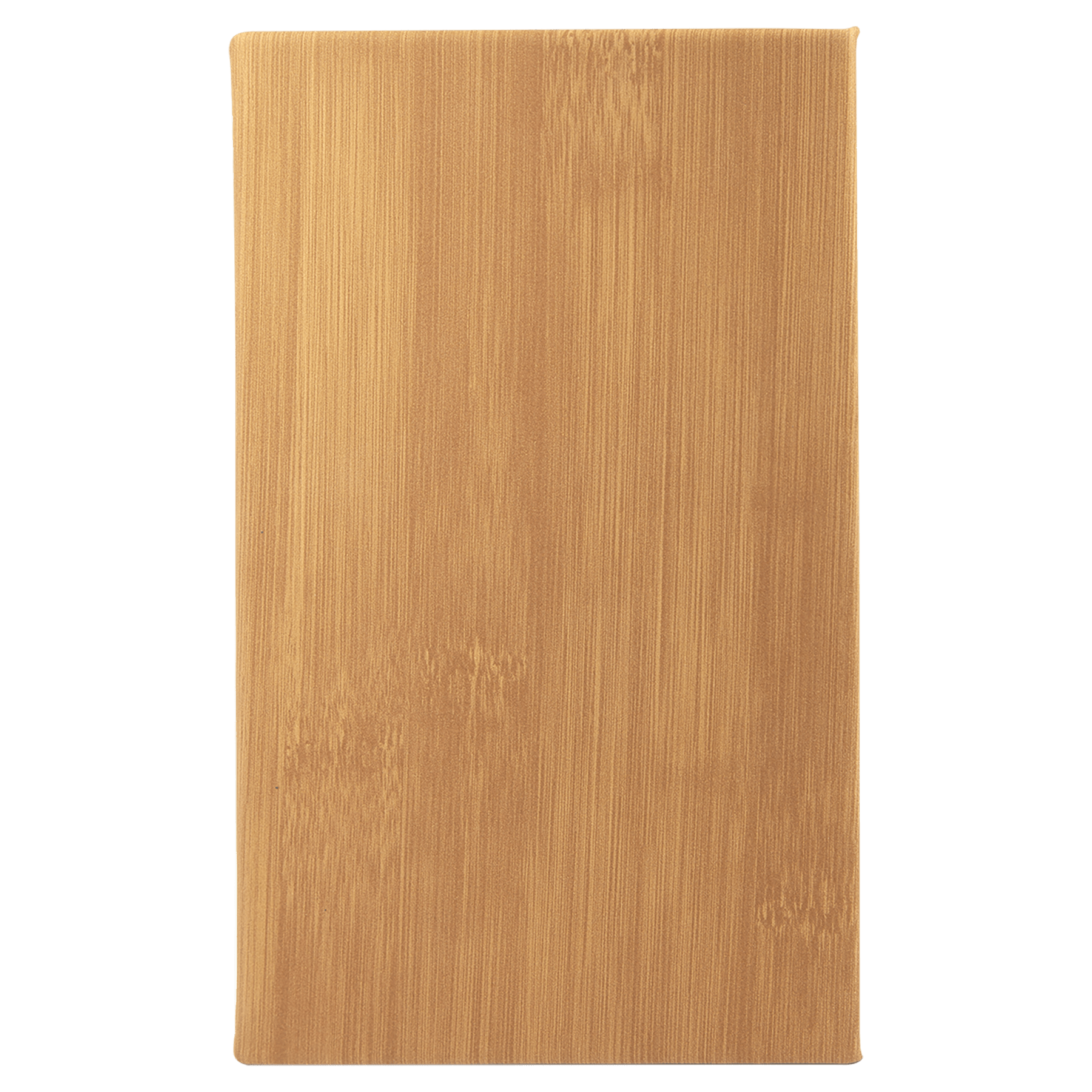 Bamboo Leatherette Sketch Book with Unlined Notepad