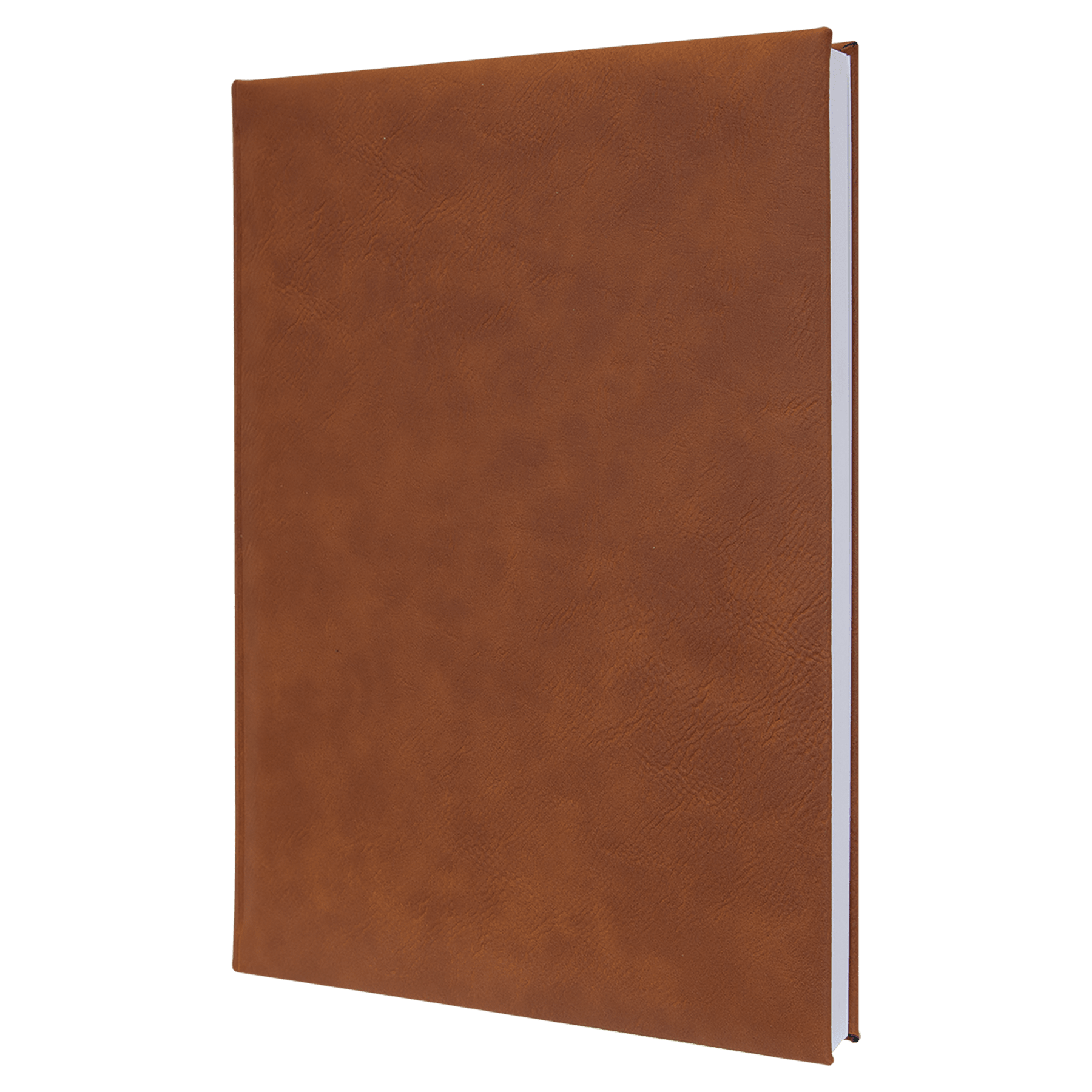 7" x 9.75" Rawhide Leatherette Sketch Book w/Unlined Notepad