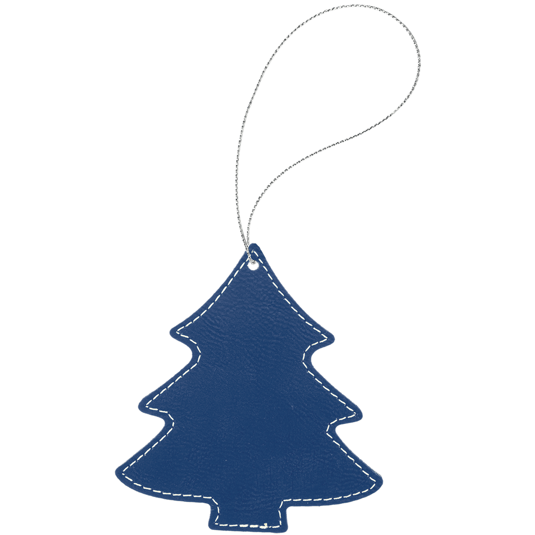 Leatherette Tree Ornament with String - OL05