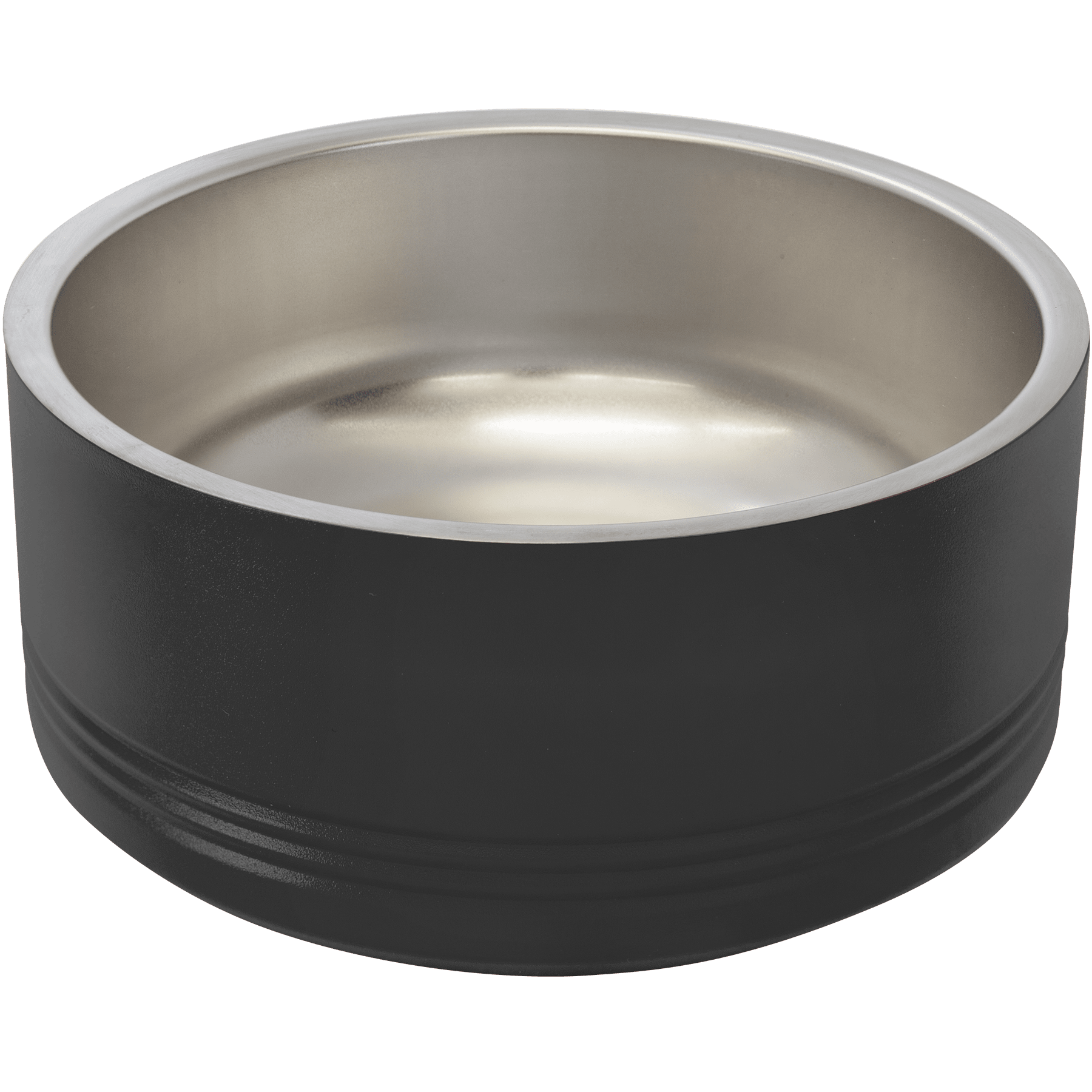Polar Camel 32 oz. Medium Black Pet Bowl