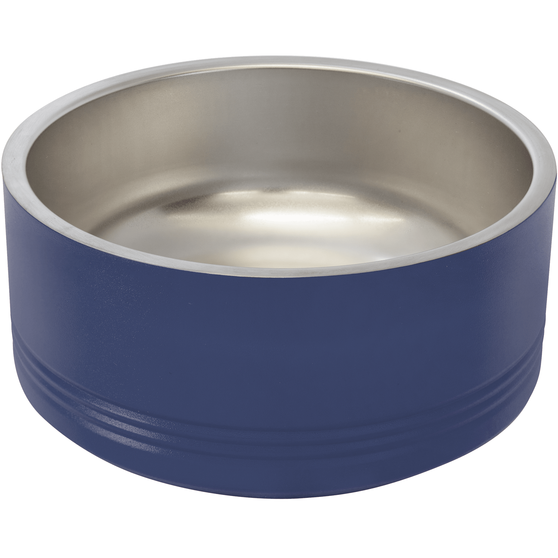 Polar Camel 32 oz. Medium Navy Blue Pet Bowl