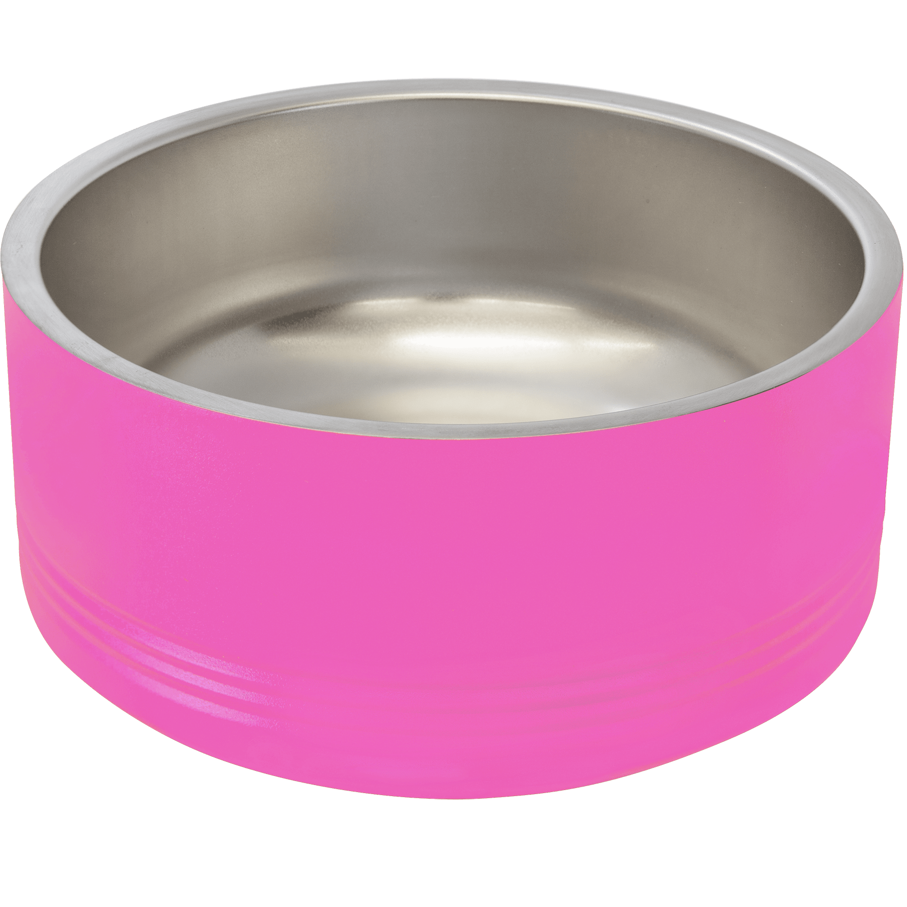Polar Camel 32 oz. Medium Pink Pet Bowl