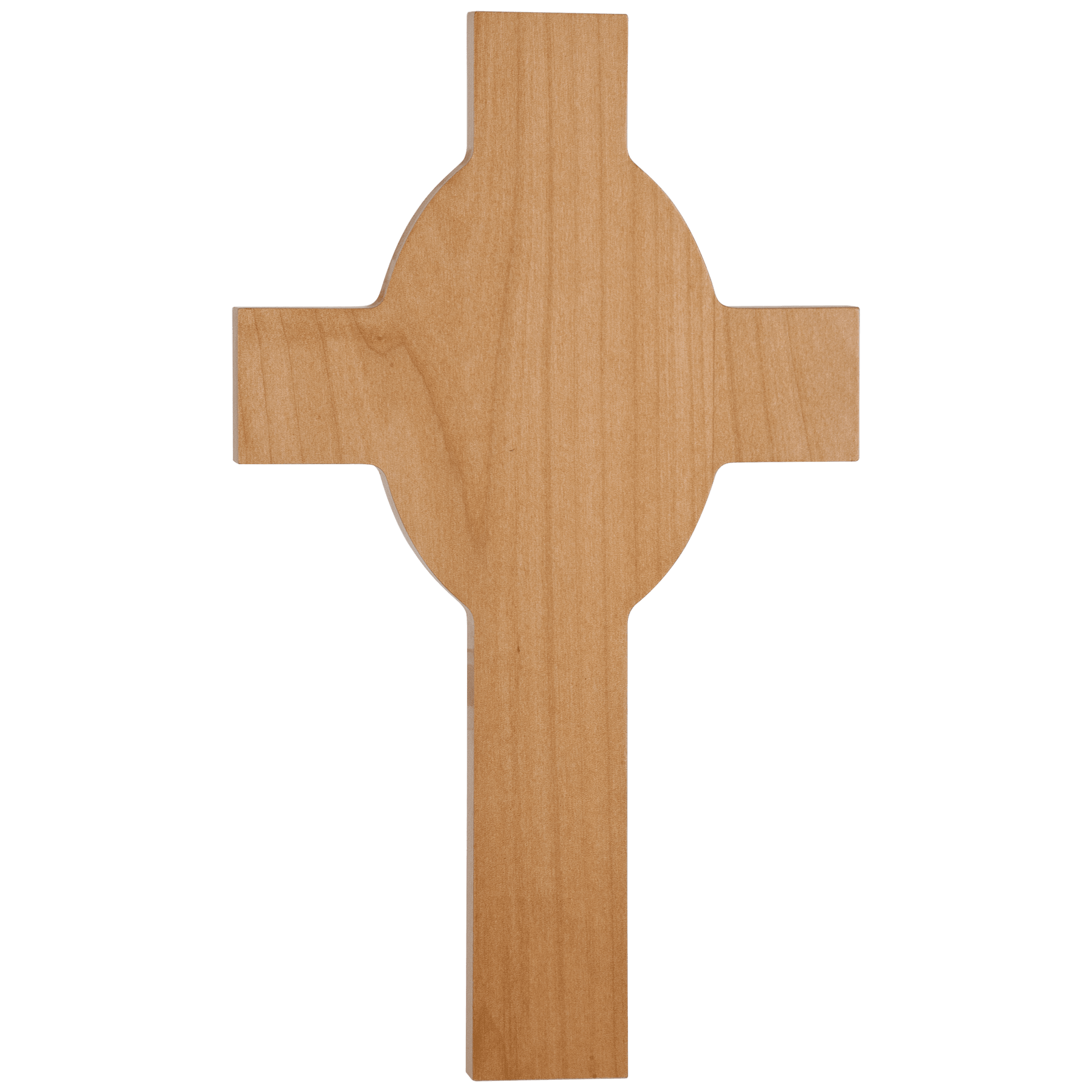 8" x 13.6" Red Alder Cross