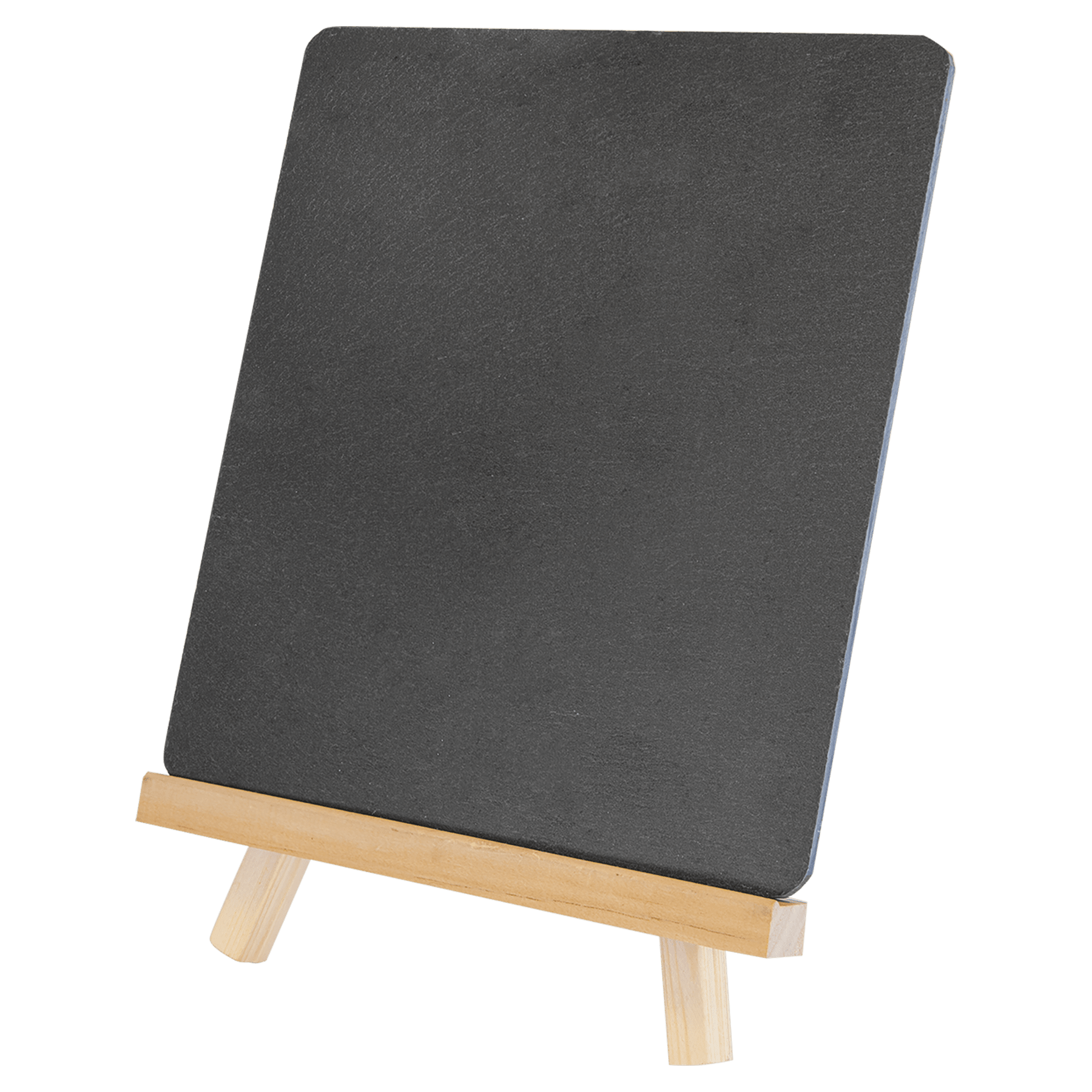 6.75" x 7.75" Wood/Slate Easel