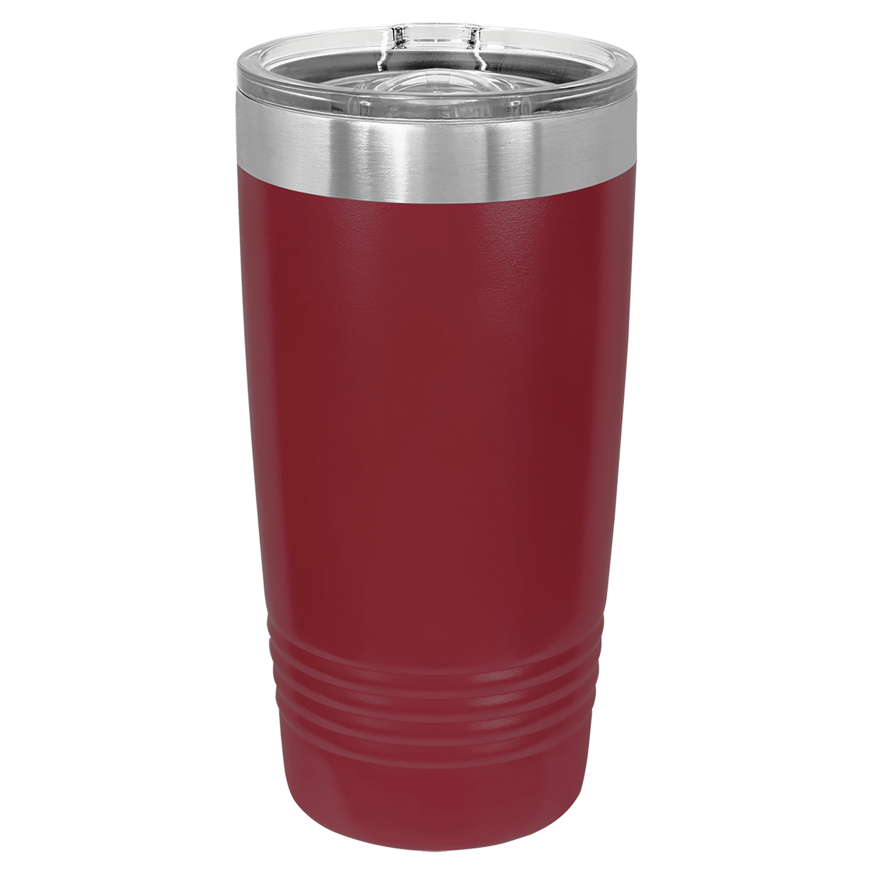 Polar Camel 20 oz. Maroon Insulated Ringneck Tumbler