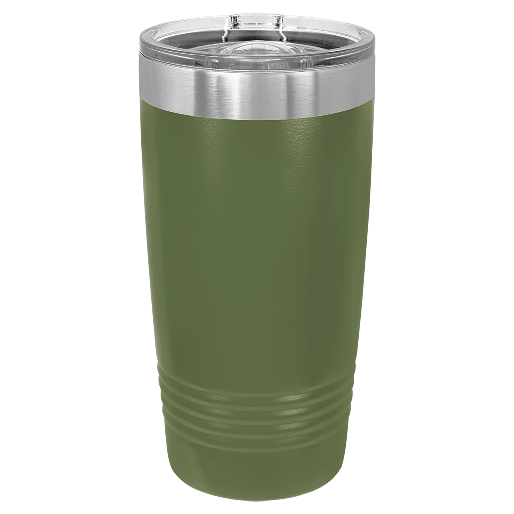 Polar Camel 20 oz. Olive Green Insulated Ringneck Tumbler