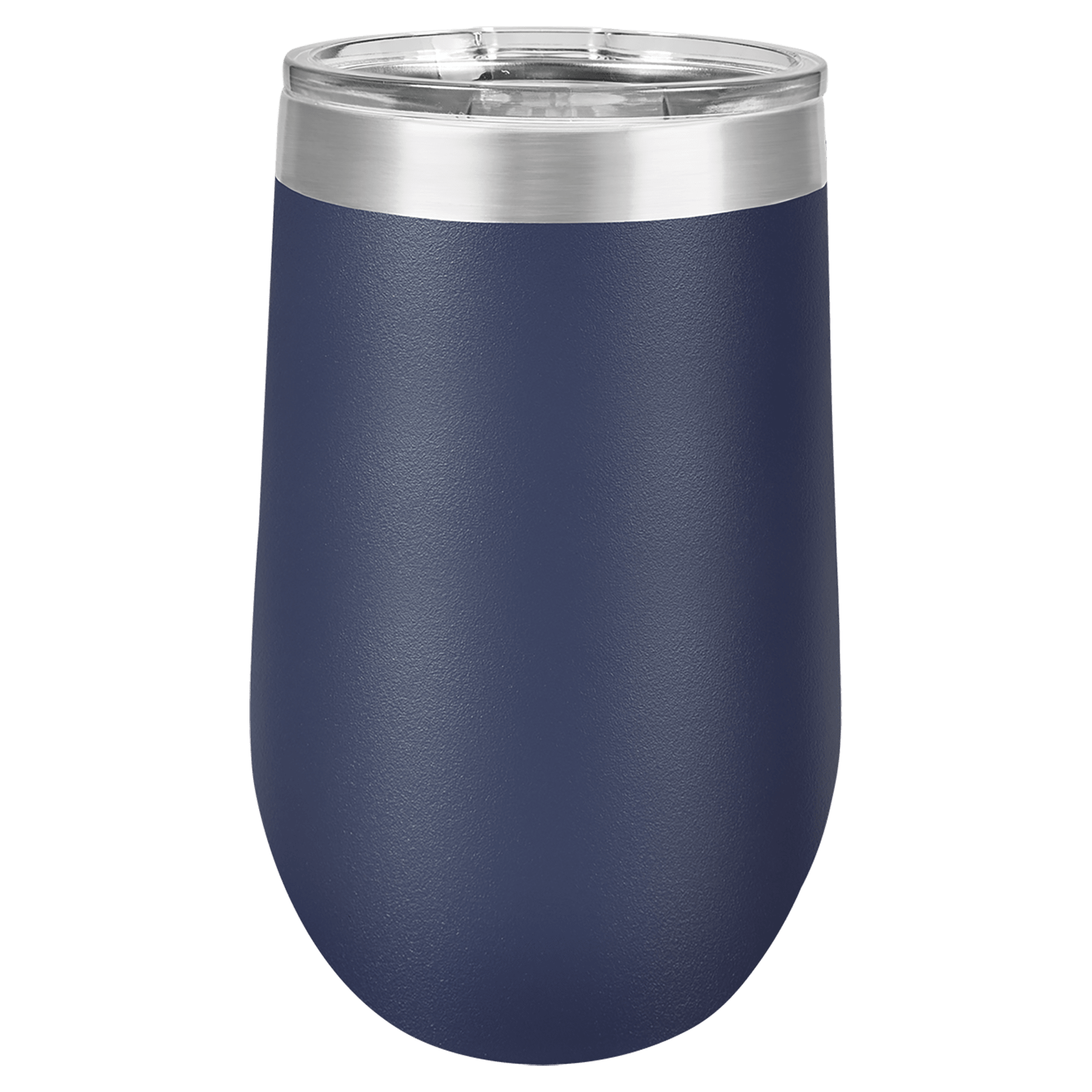 Polar Camel 16 oz. Navy Blue Stemless Tumbler