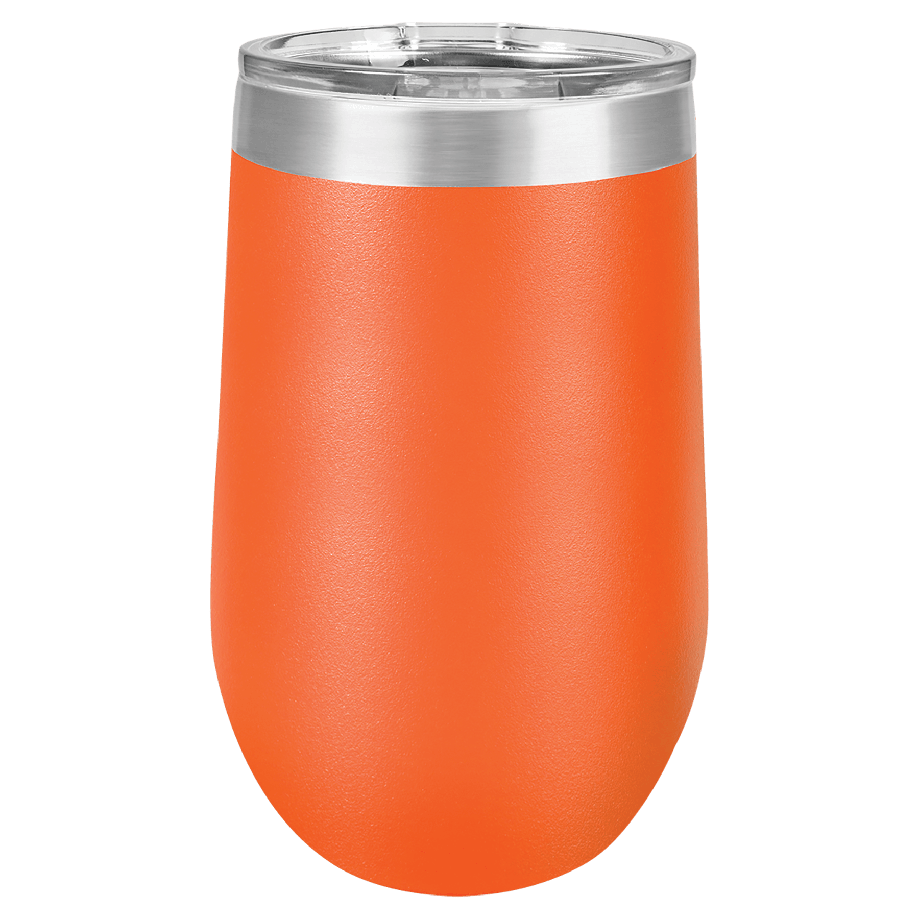 Polar Camel 16 oz. Orange Stemless Tumbler