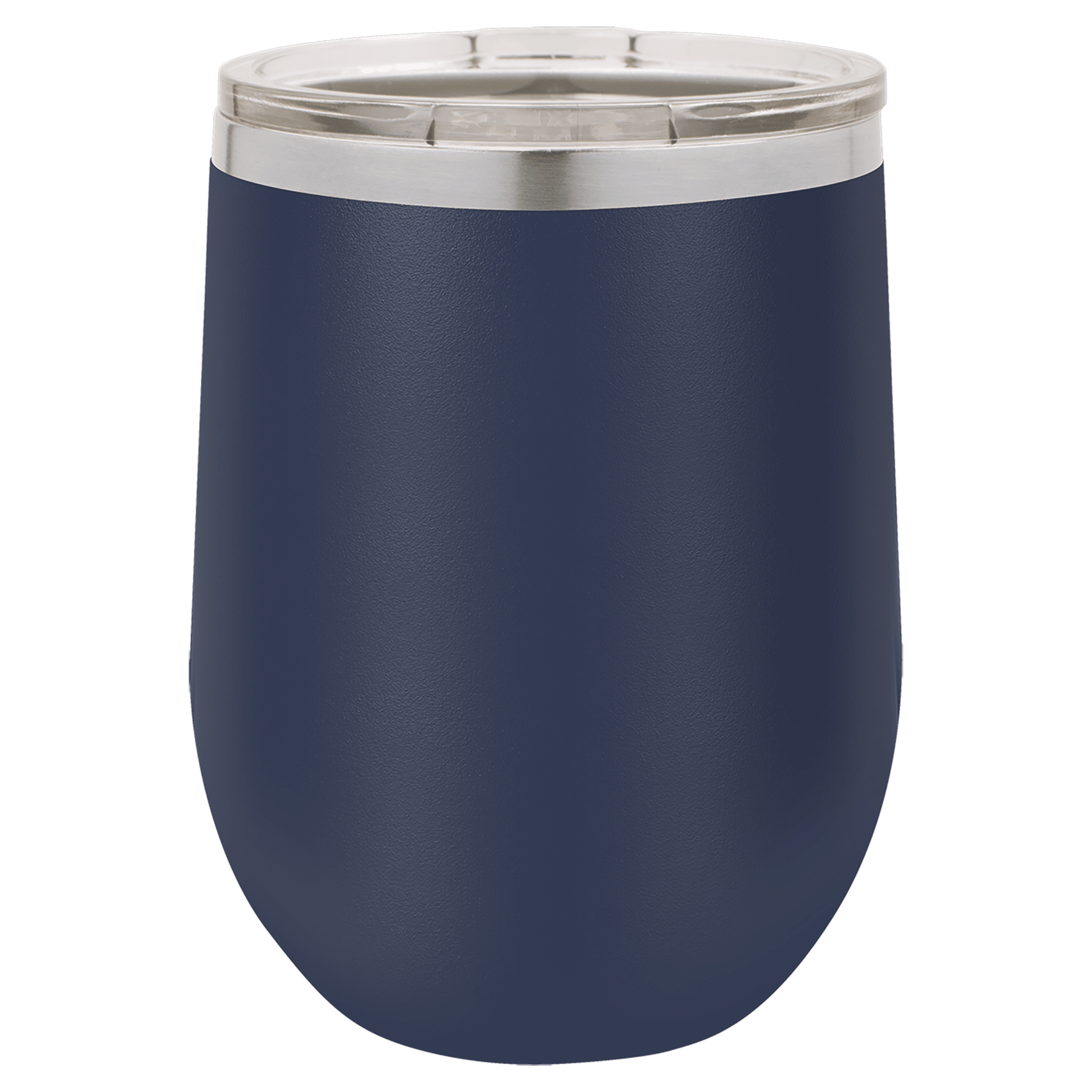 Polar Camel 12 oz. Navy Blue Stemless Wine Tumbler