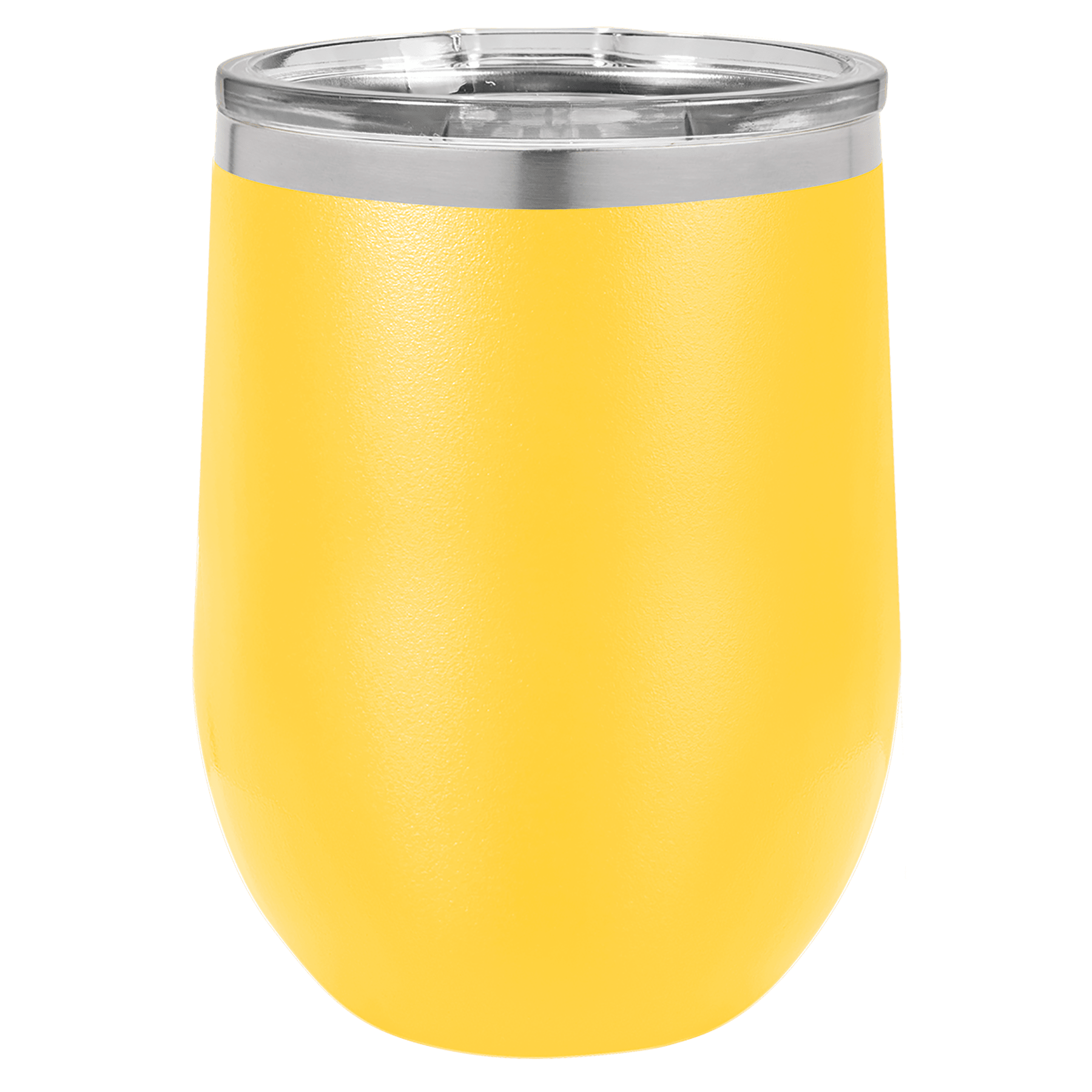 Polar Camel 12 oz. Yellow Stemless Wine Tumbler