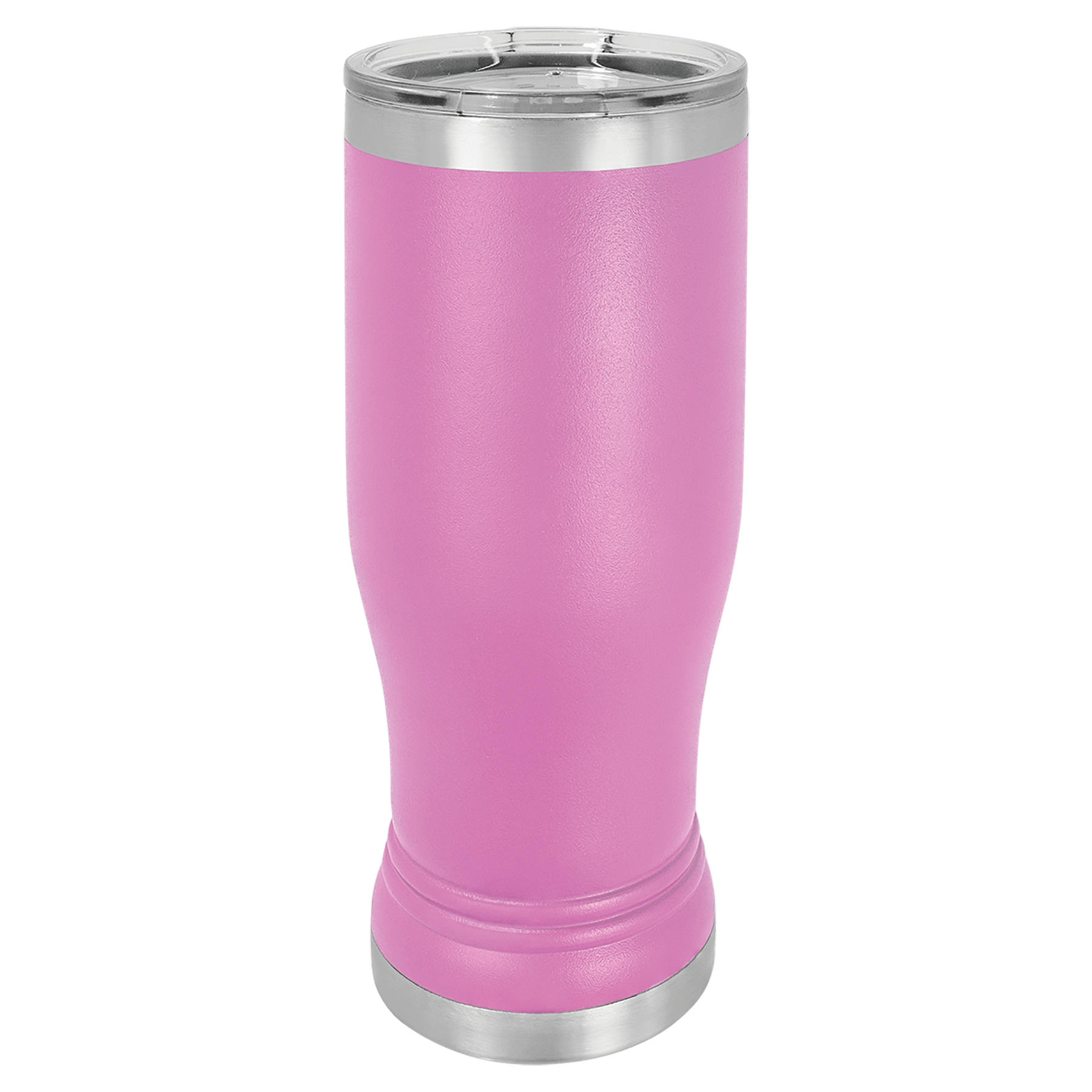 Light Purple 14 oz. Polar Camel Pilsner with Clear Lid