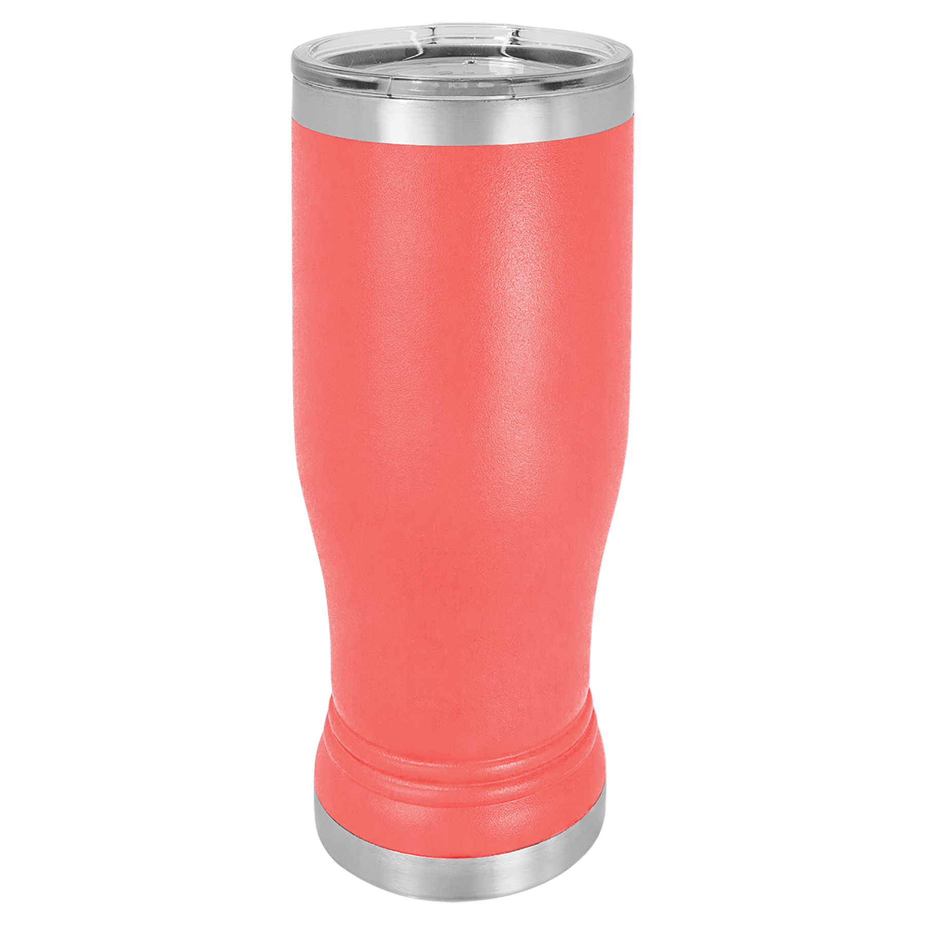 Coral 14 oz. Polar Camel Pilsner with Clear Lid