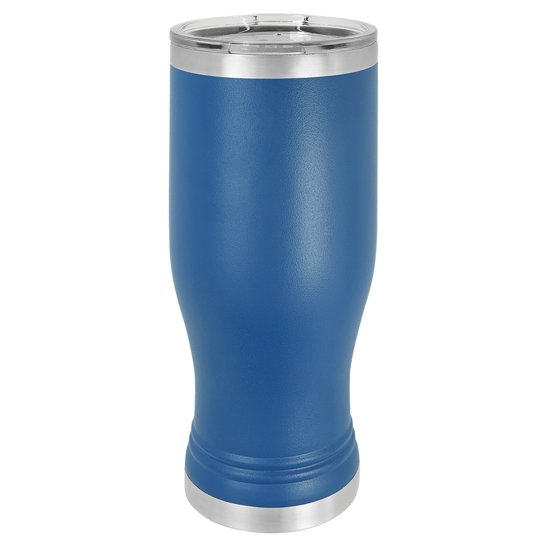 Polar Camel Royal Blue 20 oz. Pilsner with Clear Lid