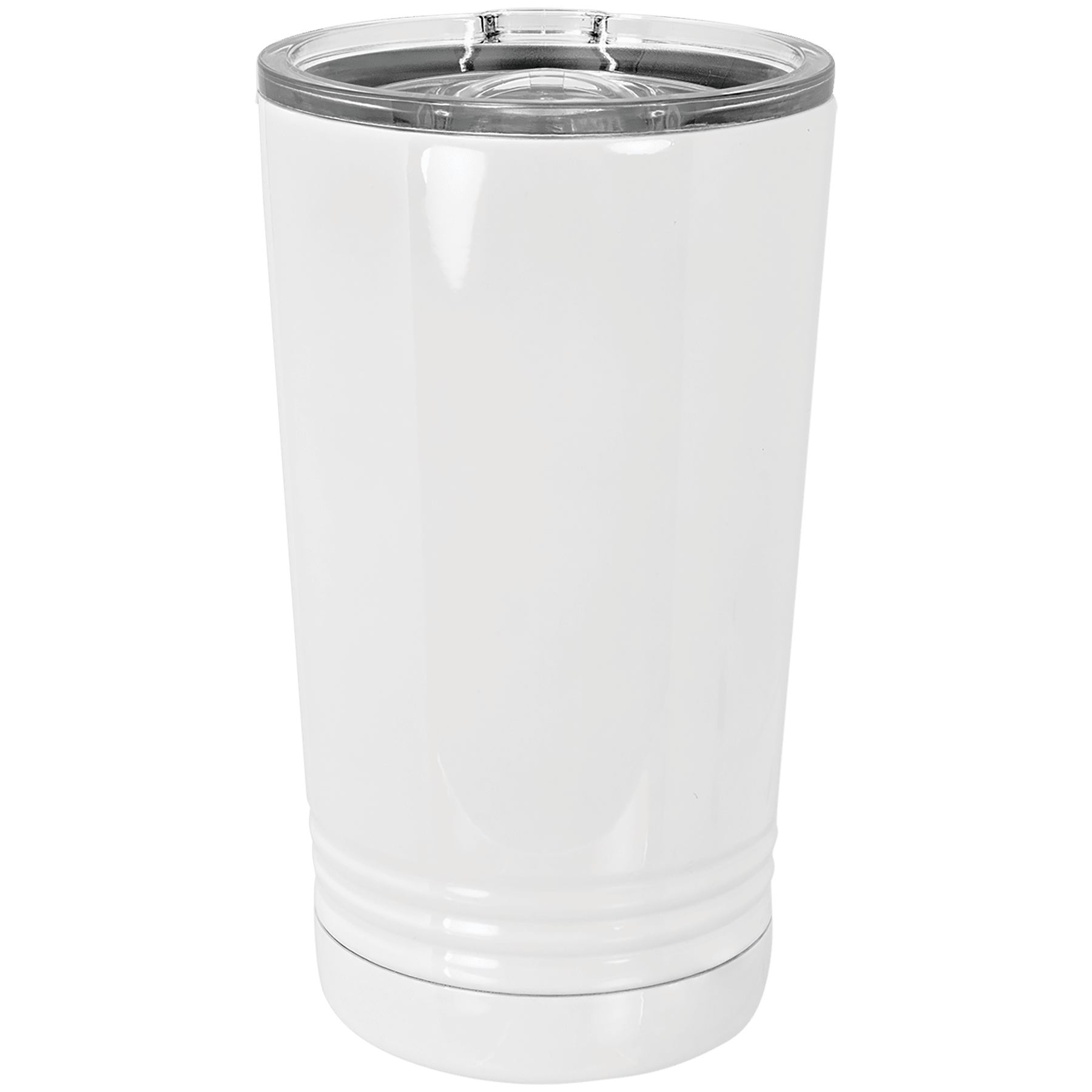 White Sublimatable 16 oz. Polar Camel Pint with Slider Lid