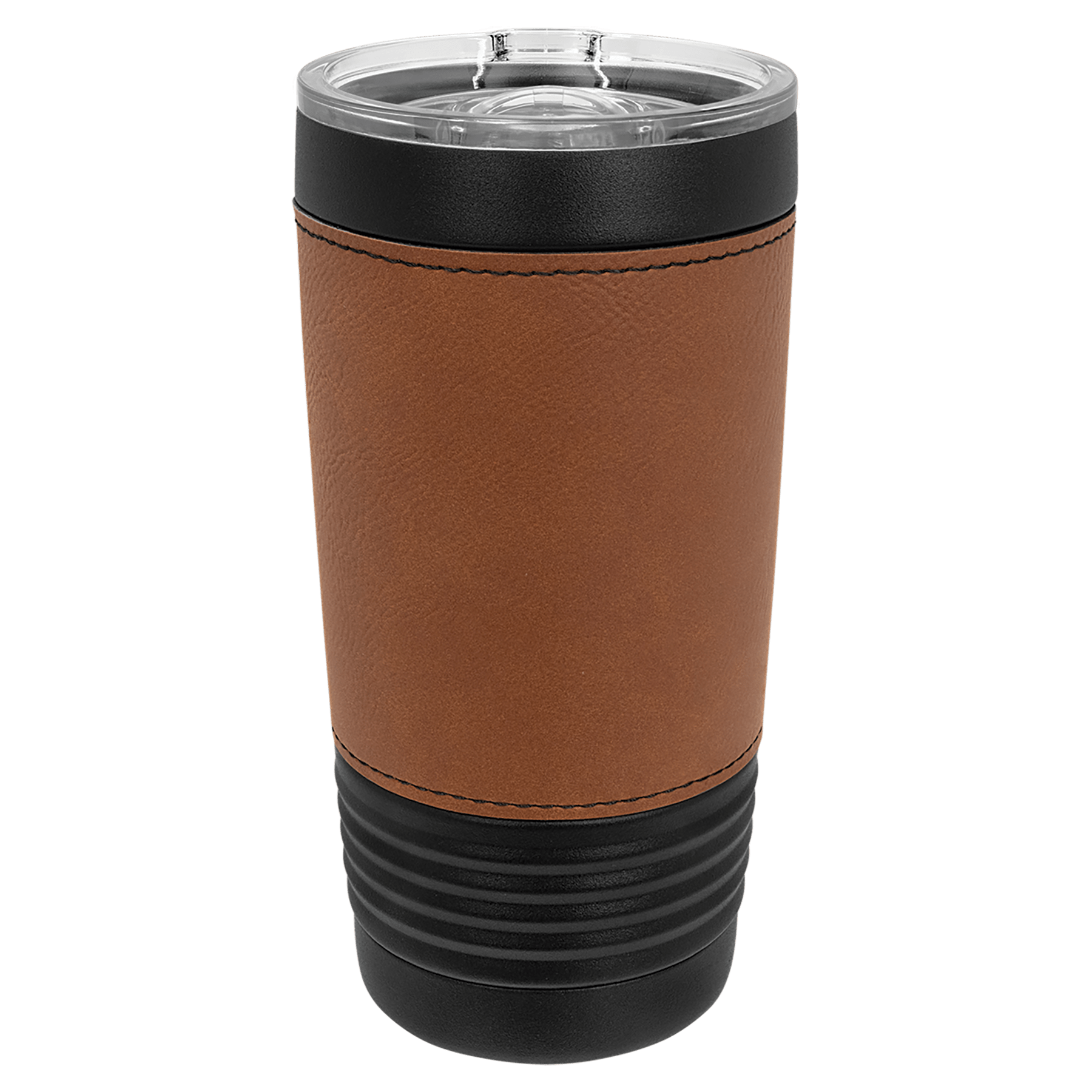Polar Camel 20 oz. Black w/Rawhide Leatherette Tumbler