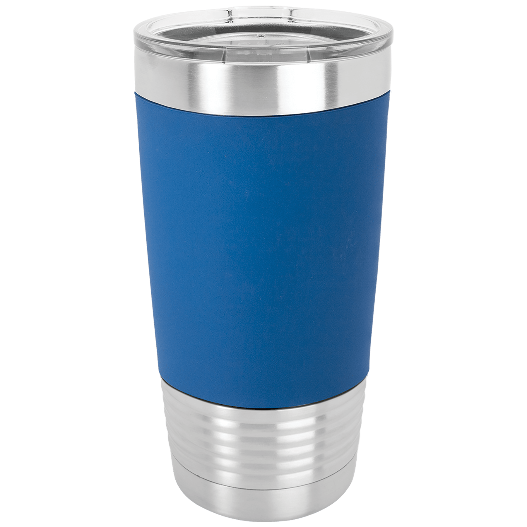 Polar Camel 20 oz. Tumbler with Silicone Grip and Clear Lid