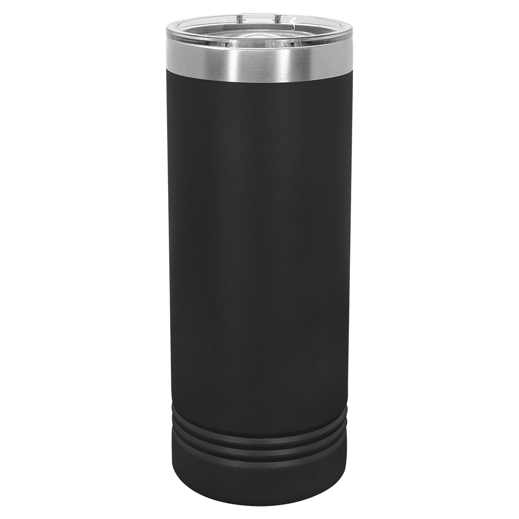 Polar Camel 22 oz. Black Skinny Tumbler with Slider Lid