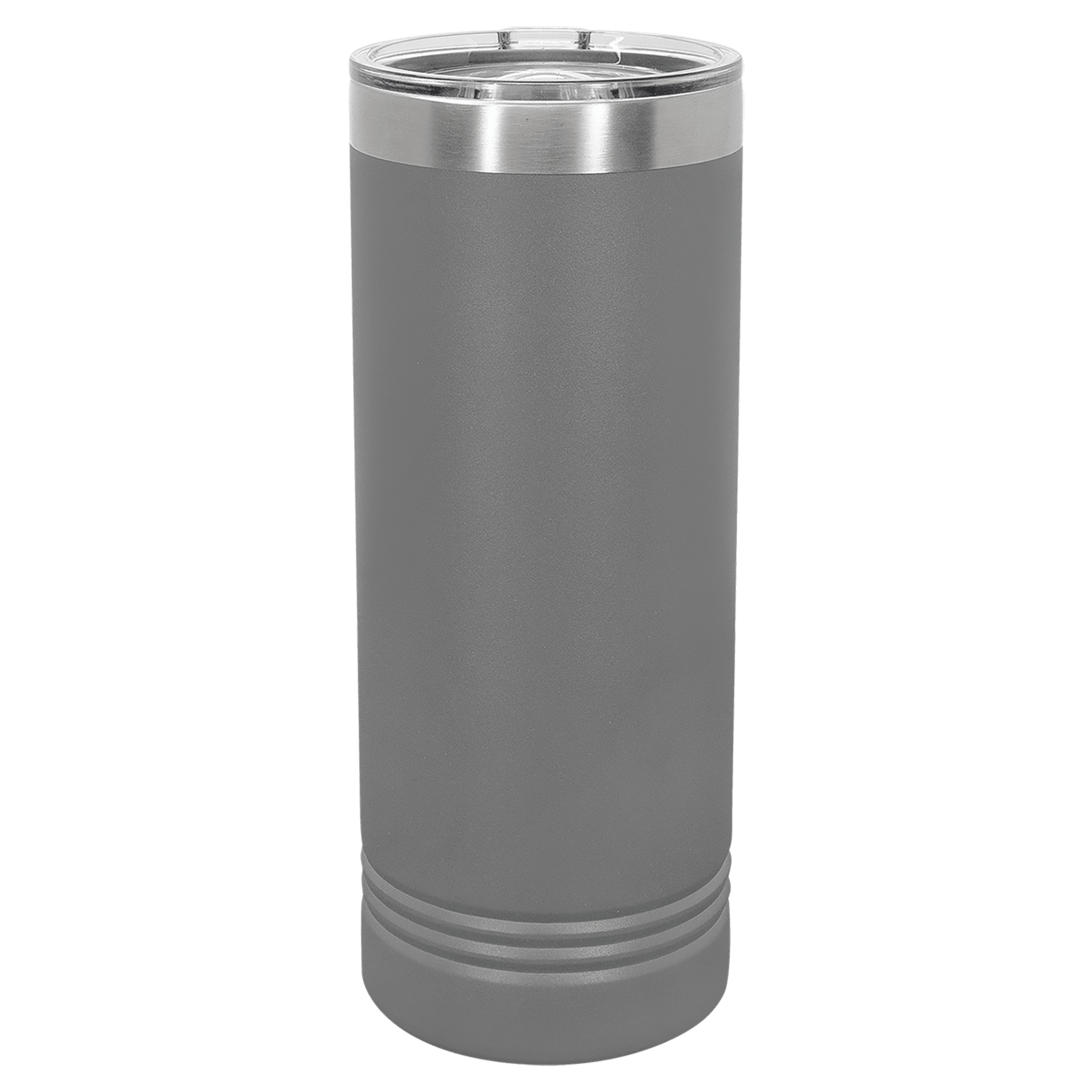 Polar Camel 22 oz. Dark Gray Skinny Tumbler with Slider Lid