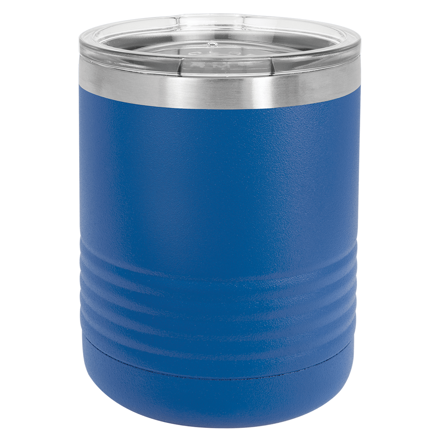 Polar Camel 10 oz. Royal Blue Ringneck Tumbler w/Clear Lid