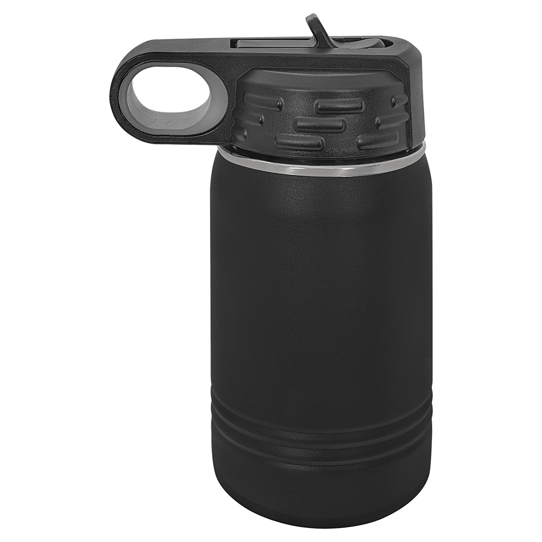 Polar Camel 12 oz. Black Water Bottle