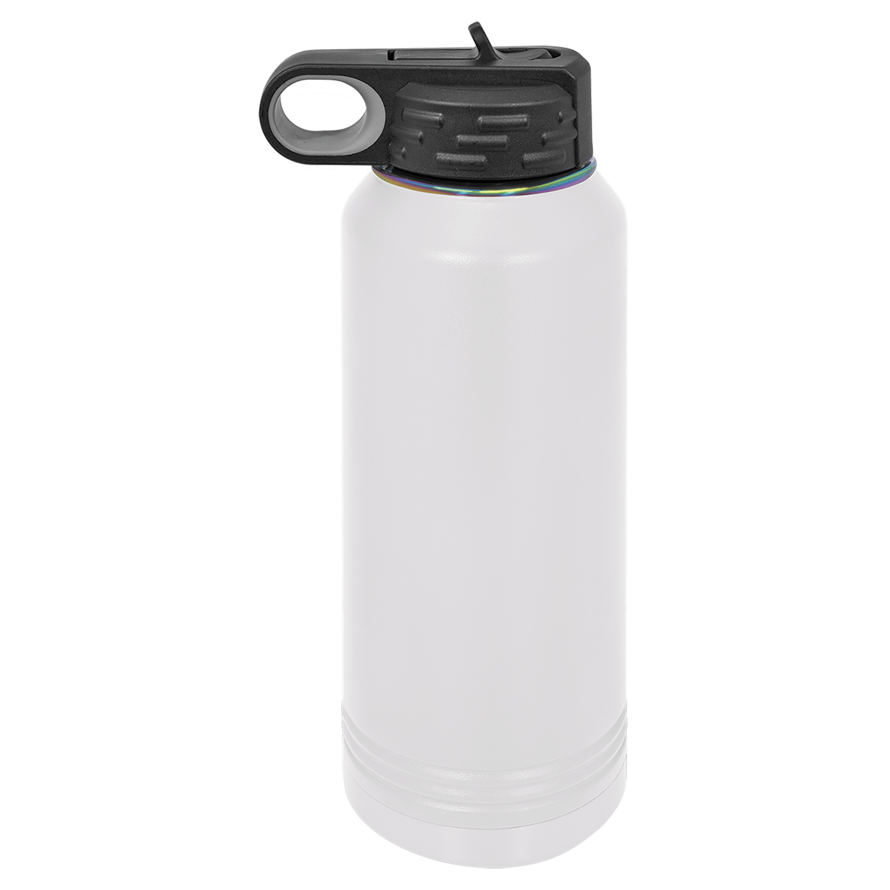 Polar Camel 32 oz. White/Prism ION-Plated Water Bottle