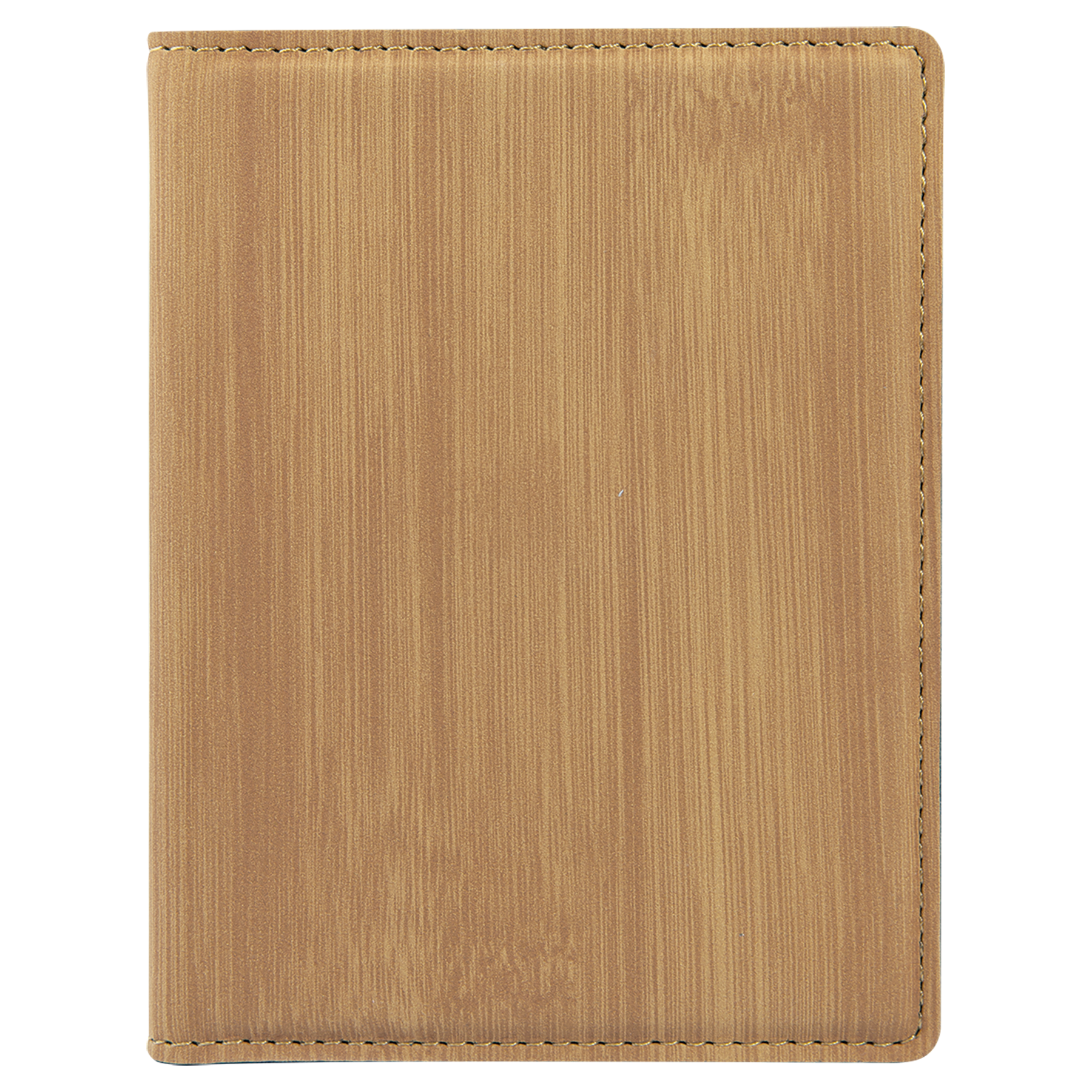 4.25" x 5.5" Bamboo Leatherette Passport Holder