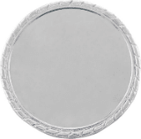 1.75" Silver Rope Edge Coin/Insert Not Included