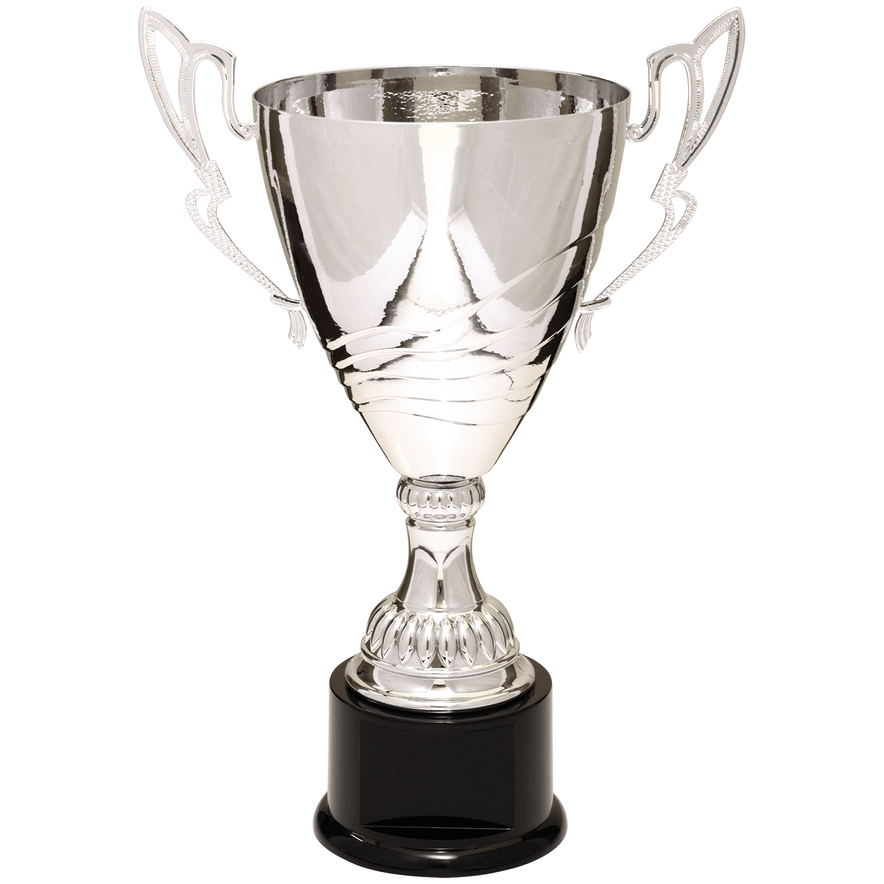 Metal Cup with Handles Trophy on Plastic Base - ACU11