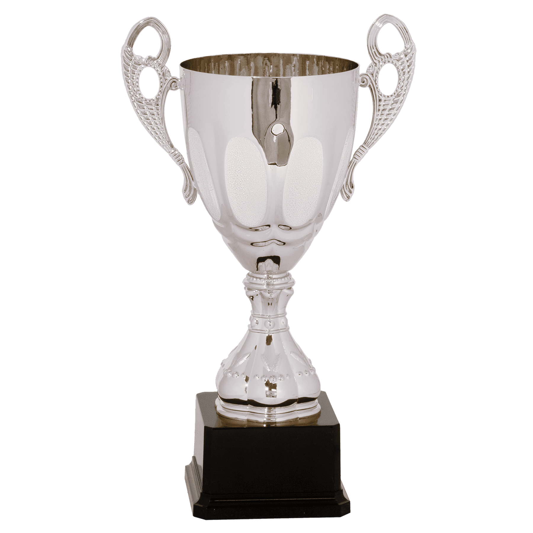 Metal Cup with Handles Trophy on Plastic Base - ACU14