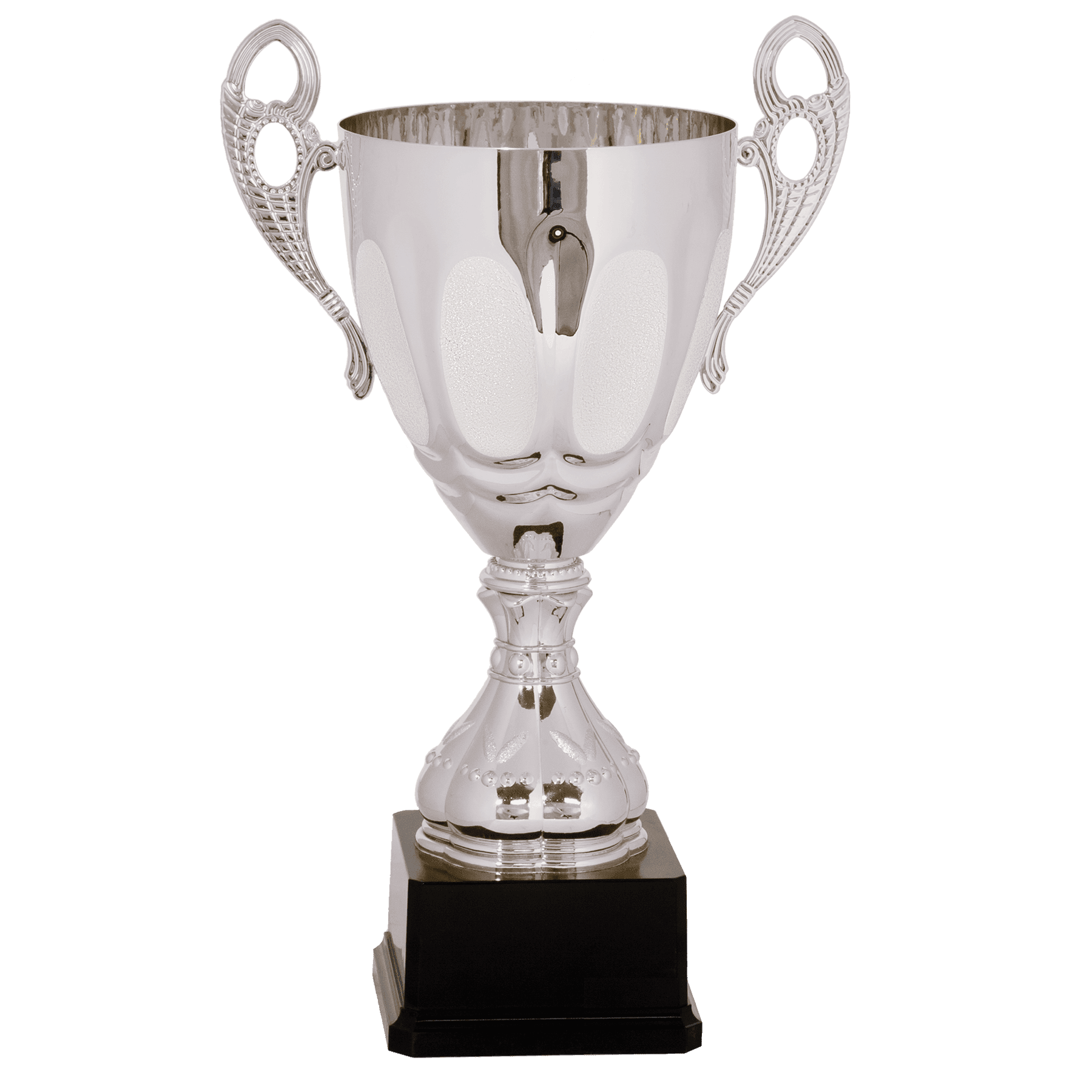 Metal Cup with Handles Trophy on Plastic Base - ACU14