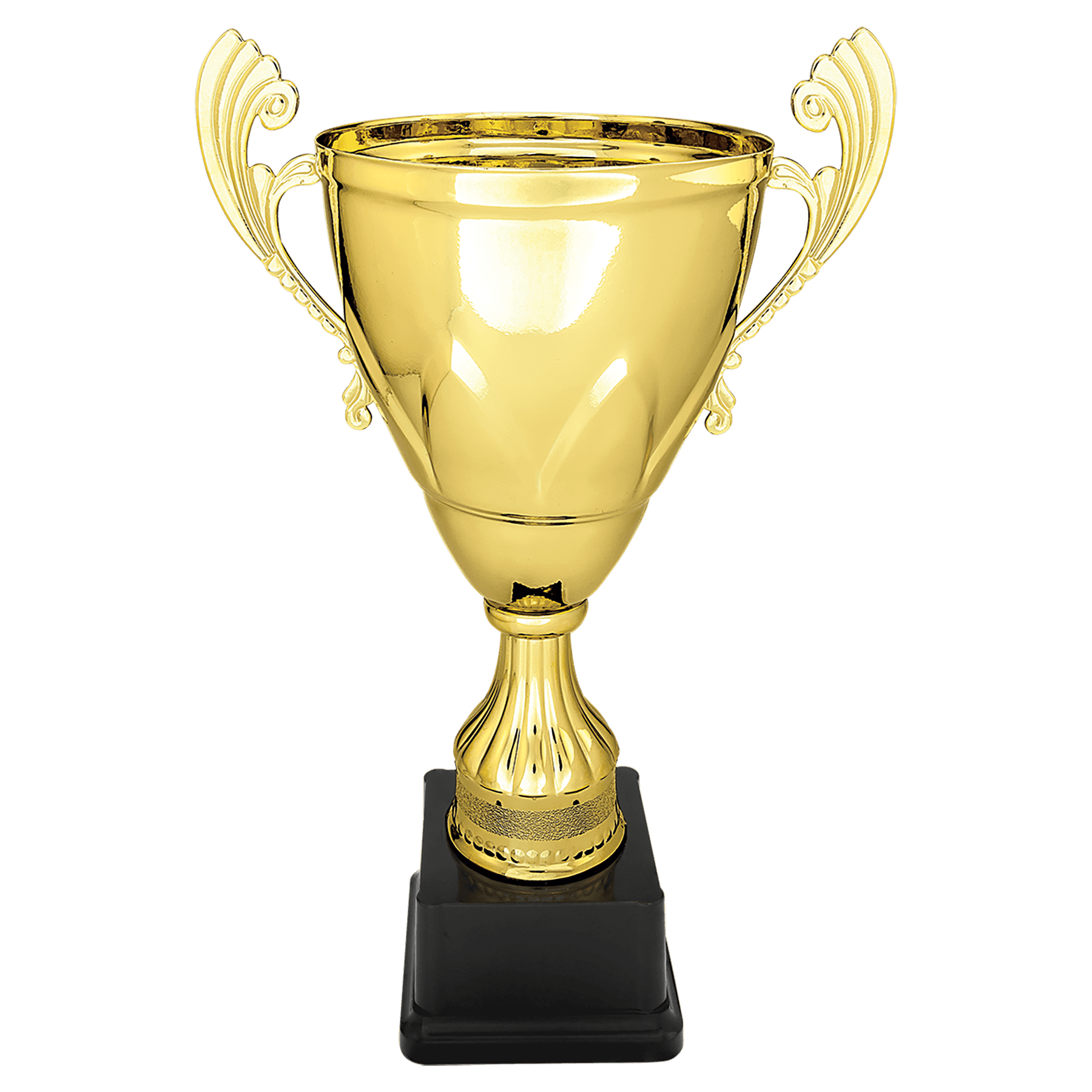 Metal Cup with Handles Trophy on Plastic Base - ACU15