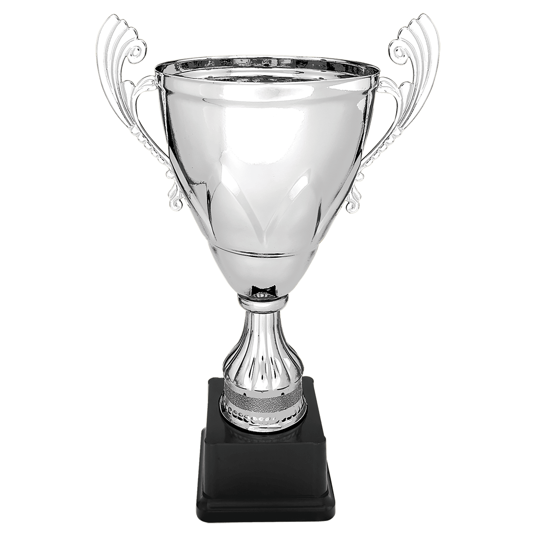 Metal Cup with Handles Trophy on Plastic Base - ACU15