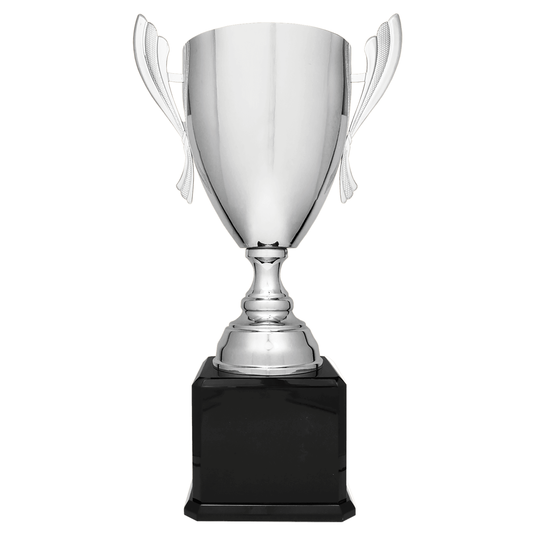 Metal Cup Trophy on Rosewood Royal Piano Finish Base - ACU19