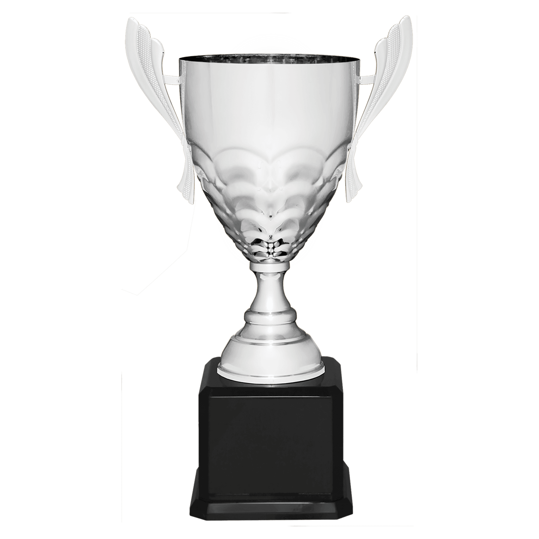 Metal Cup Trophy on Rosewood Royal Piano Finish Base - ACU21