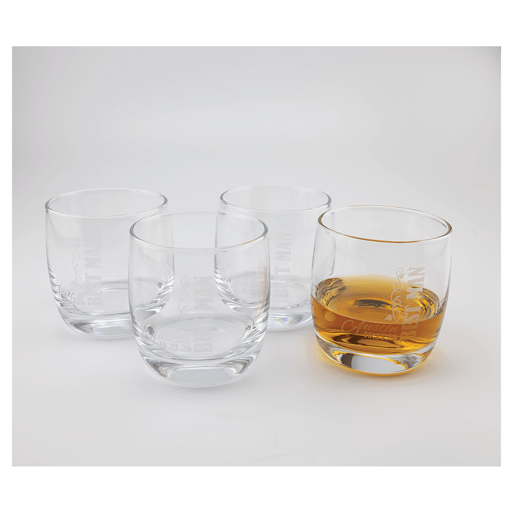 10 oz. Rocks Glasses in Gift Box w/Printed Sleeve - GWR25