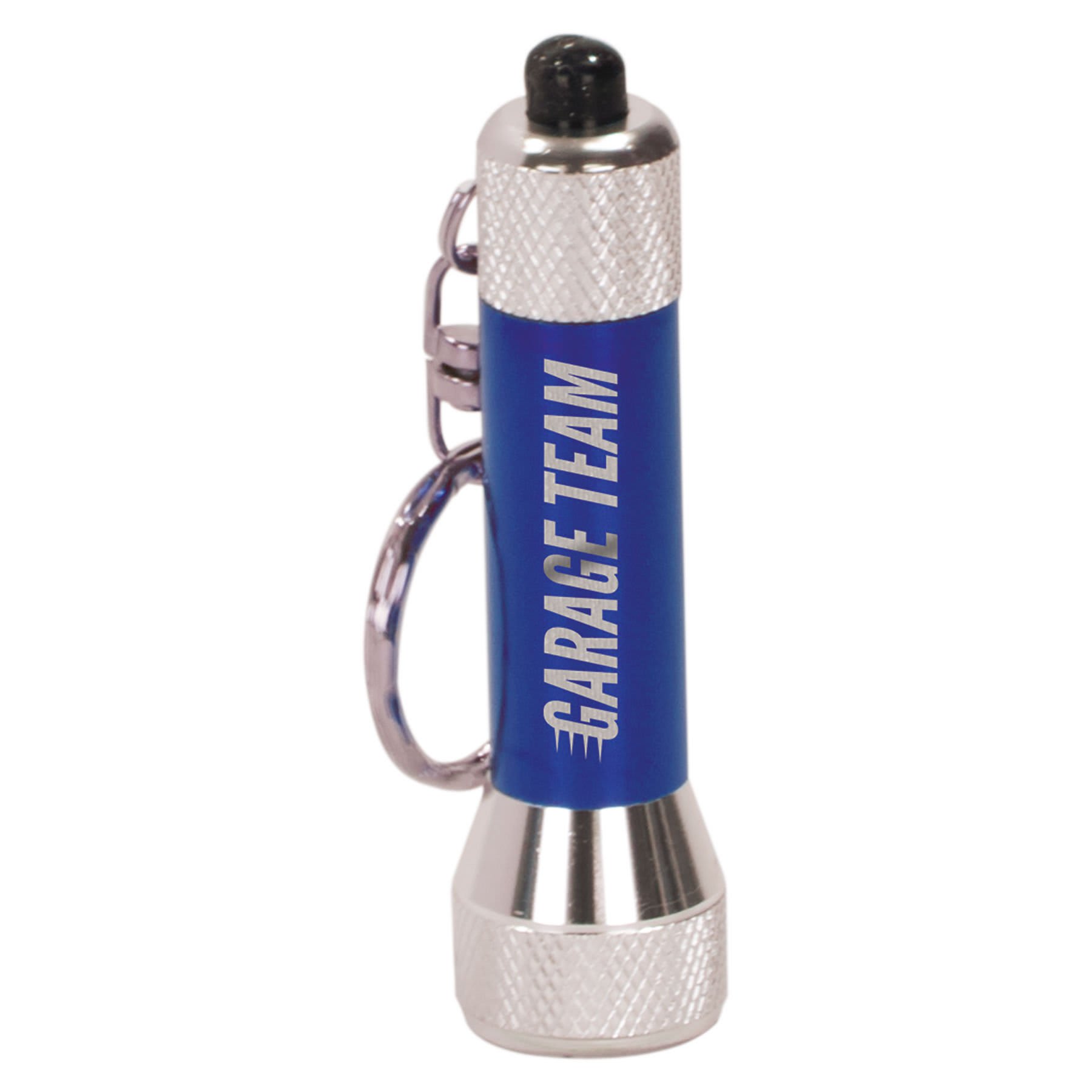 2.75" Blue-5 LED Flashlight with Keychain