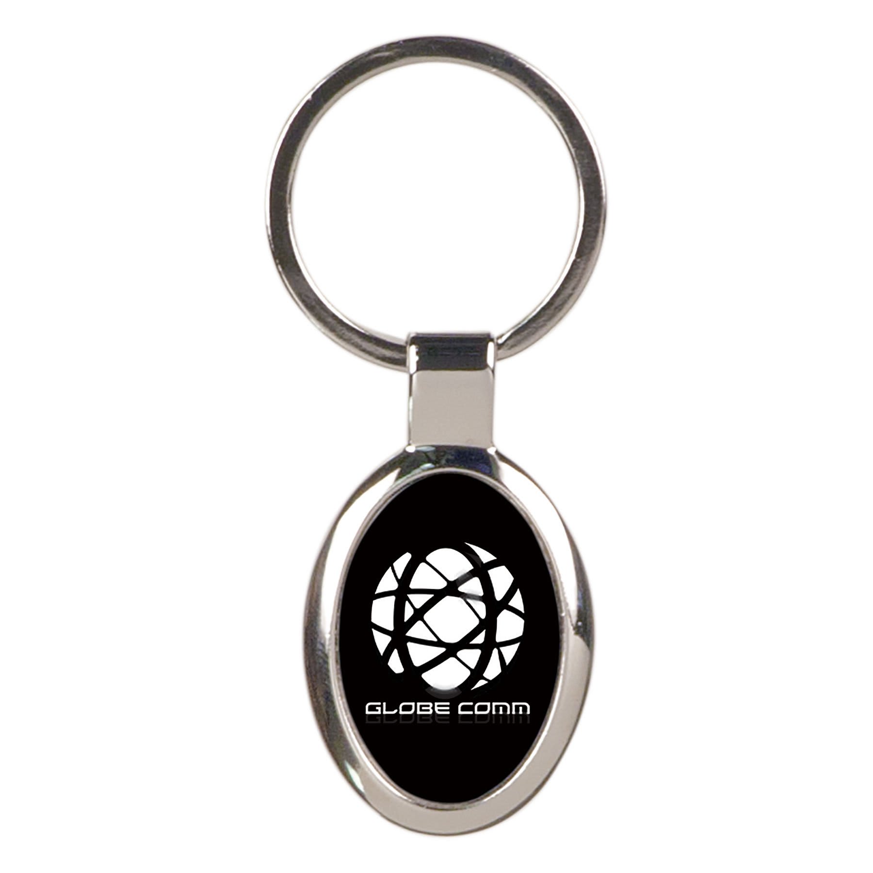 Metal Keychain with Insert - KCM04