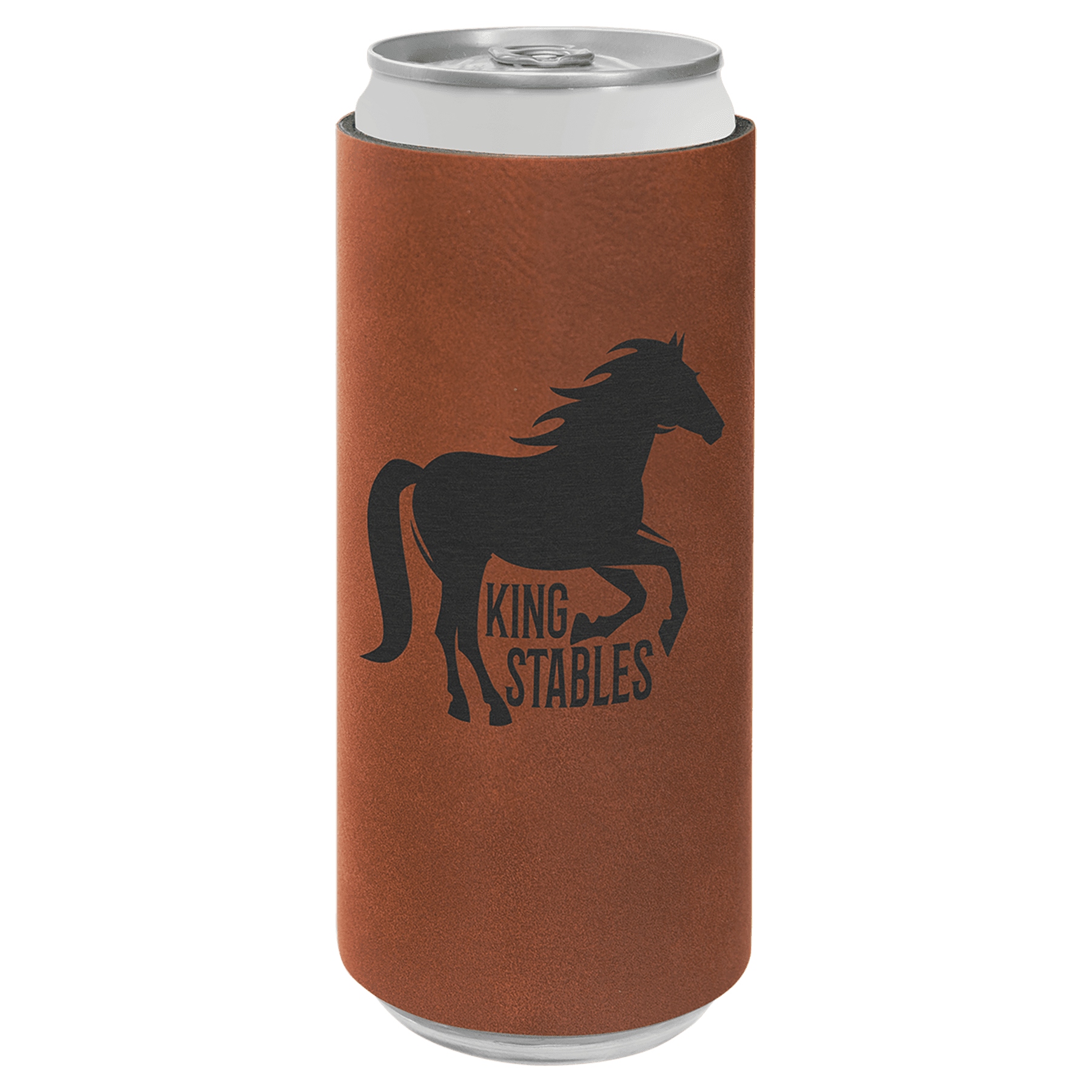 Rawhide Leatherette Slim Beverage Holder