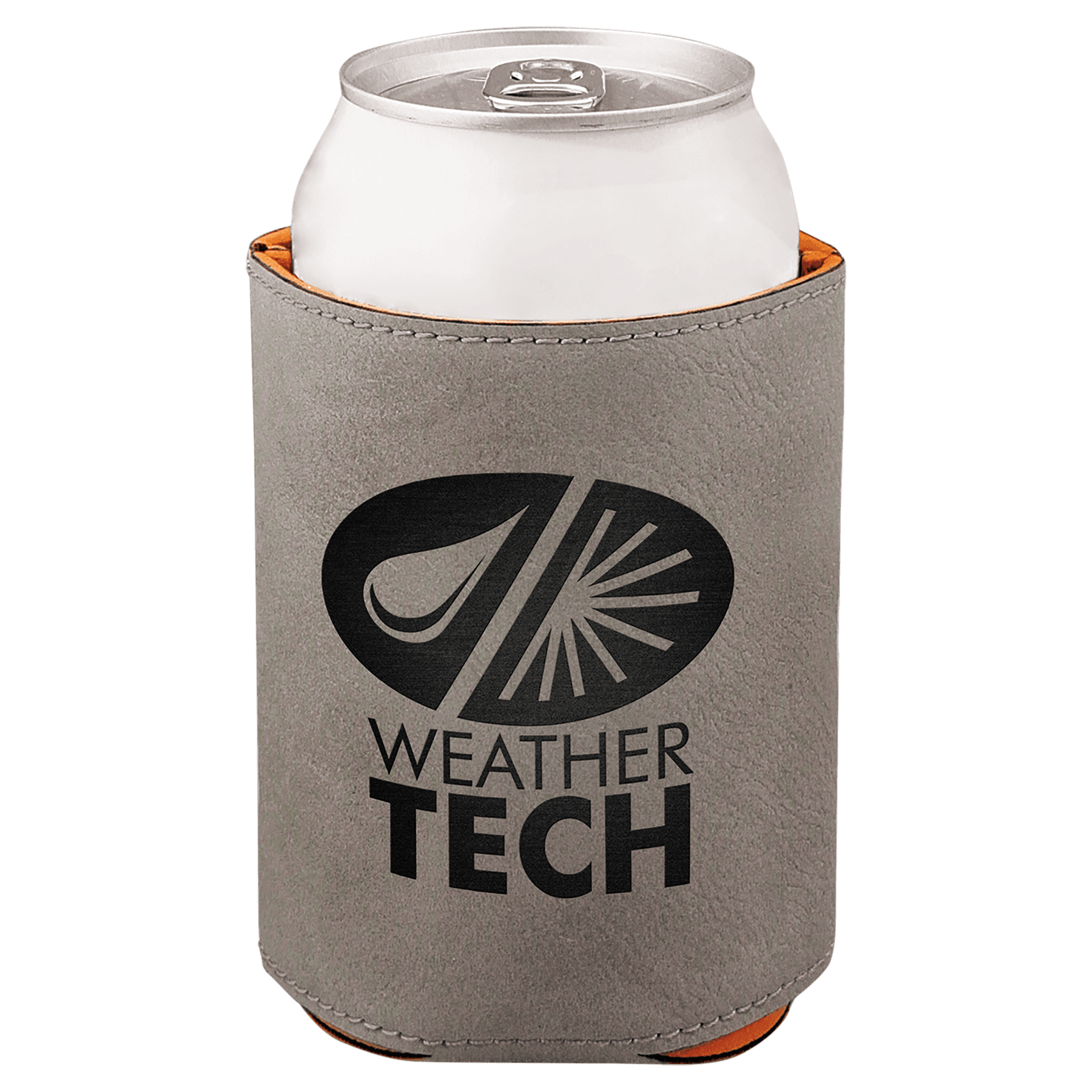 3.75" Gray Leatherette Beverage Holder