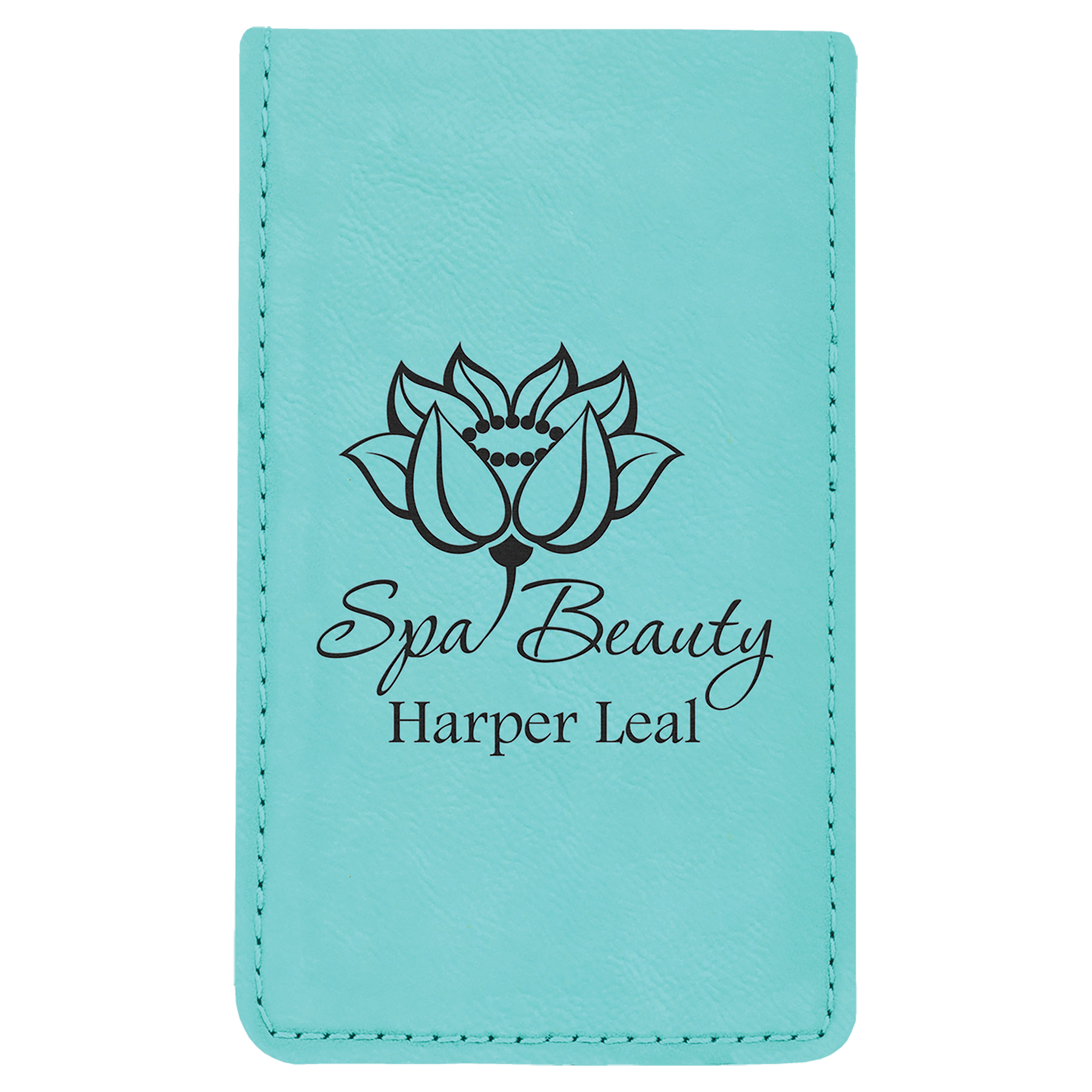 7-Piece Teal Leatherette Manicure Gift Set