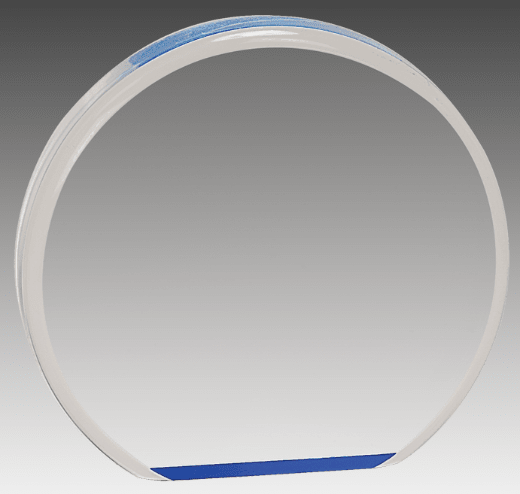 5.5" Blue Acrylic Circle