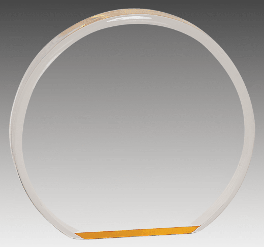 5.5" Gold Acrylic Circle