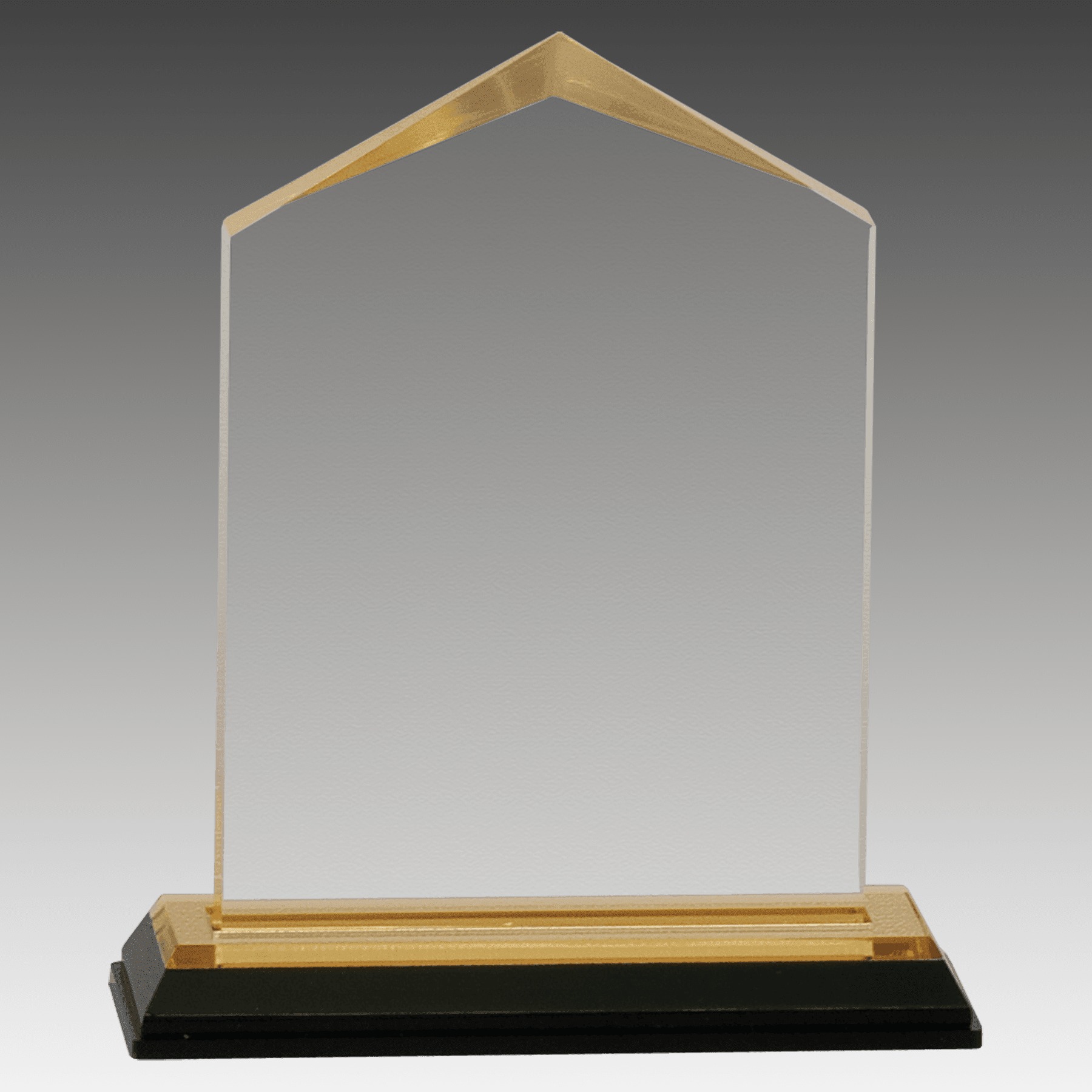 3.5" x 5.5" Gold Jewel Impress Acrylic