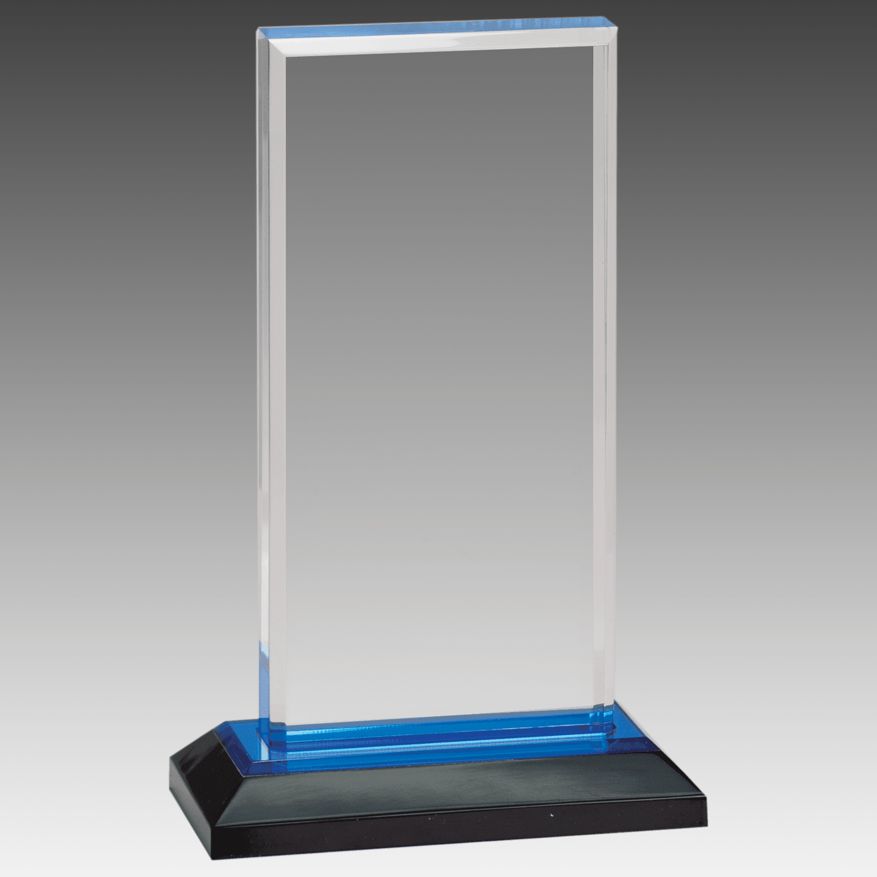 5" x 8" Blue Beveled Impress Acrylic