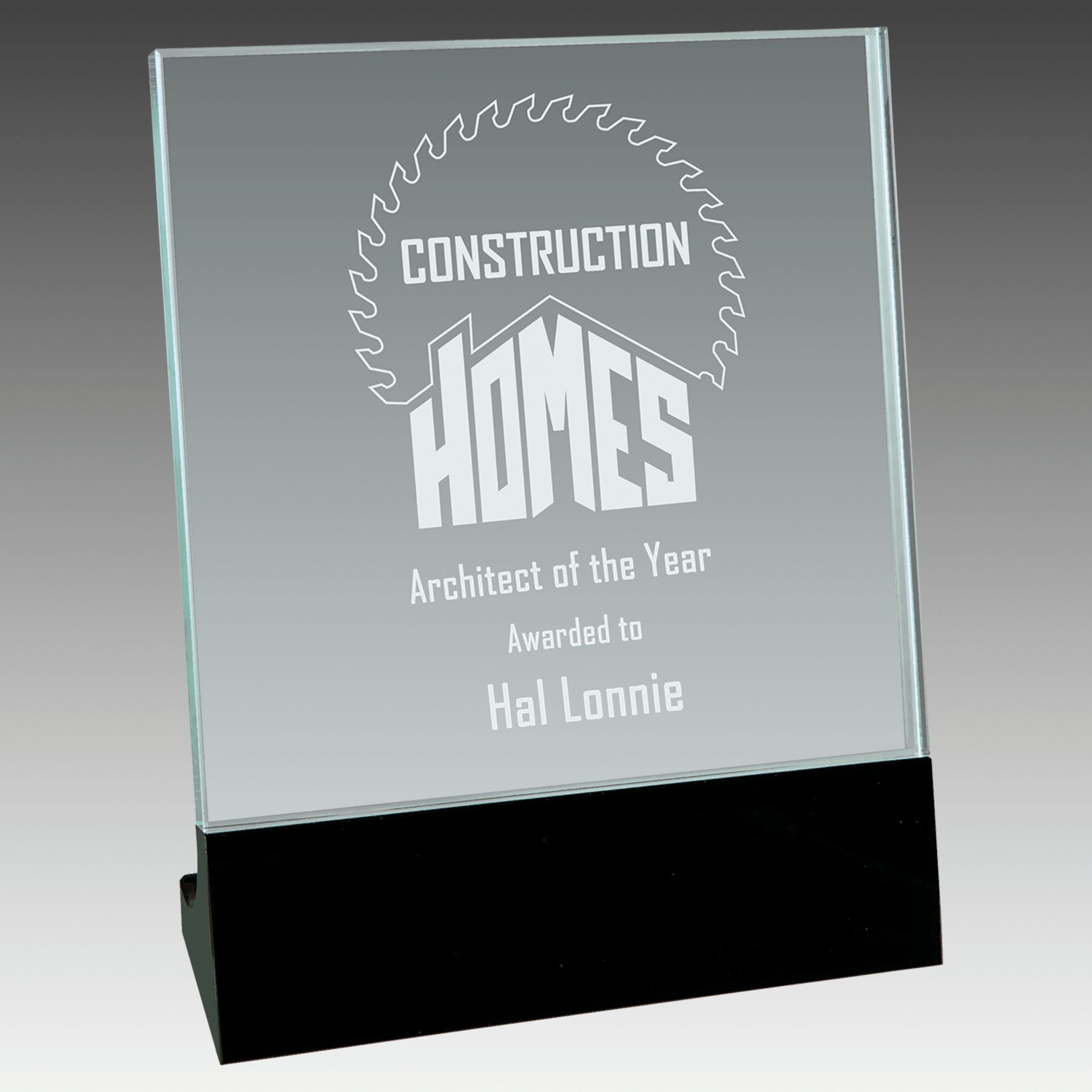 6" x 7" Glass Stand Up