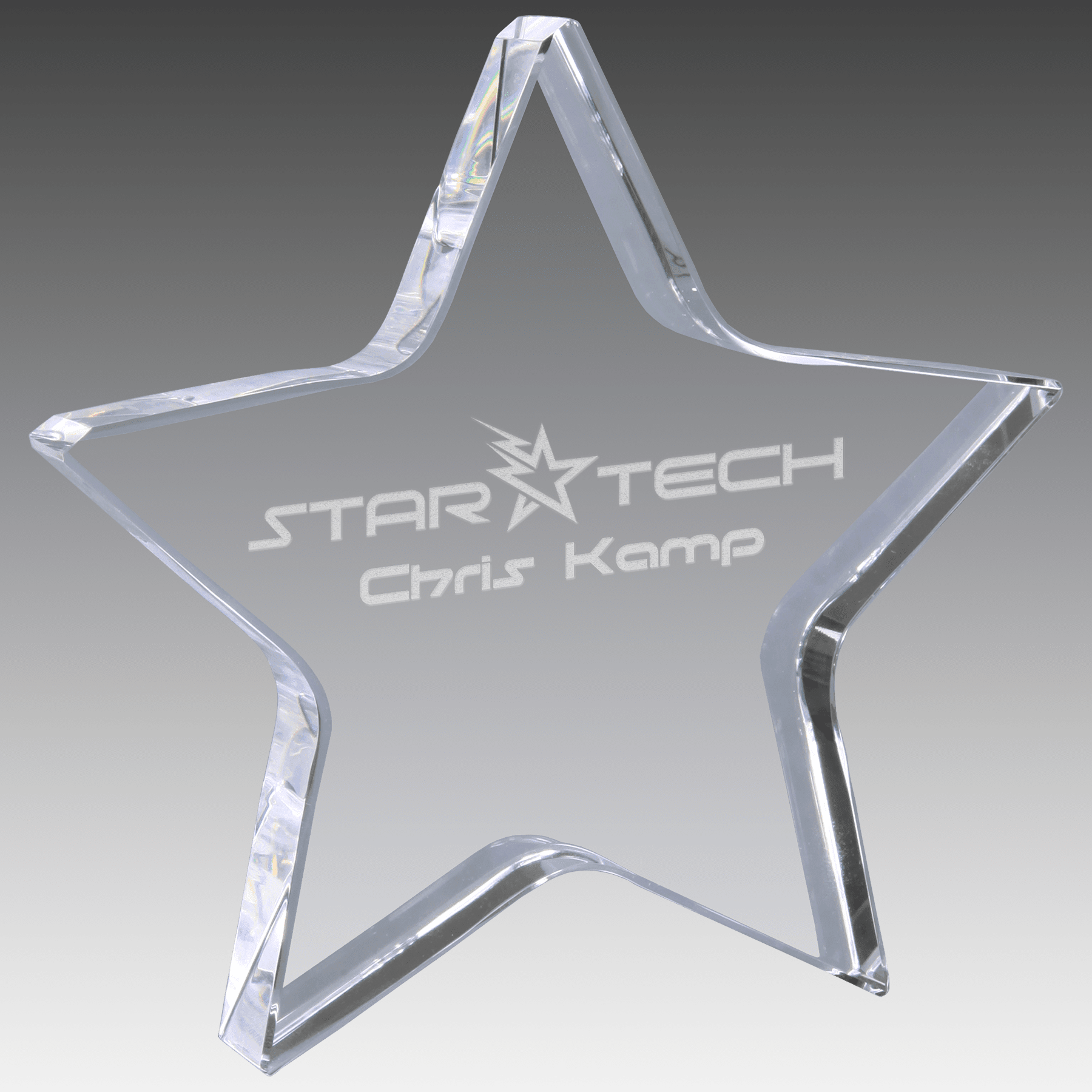 5" x 5" Crystal Star