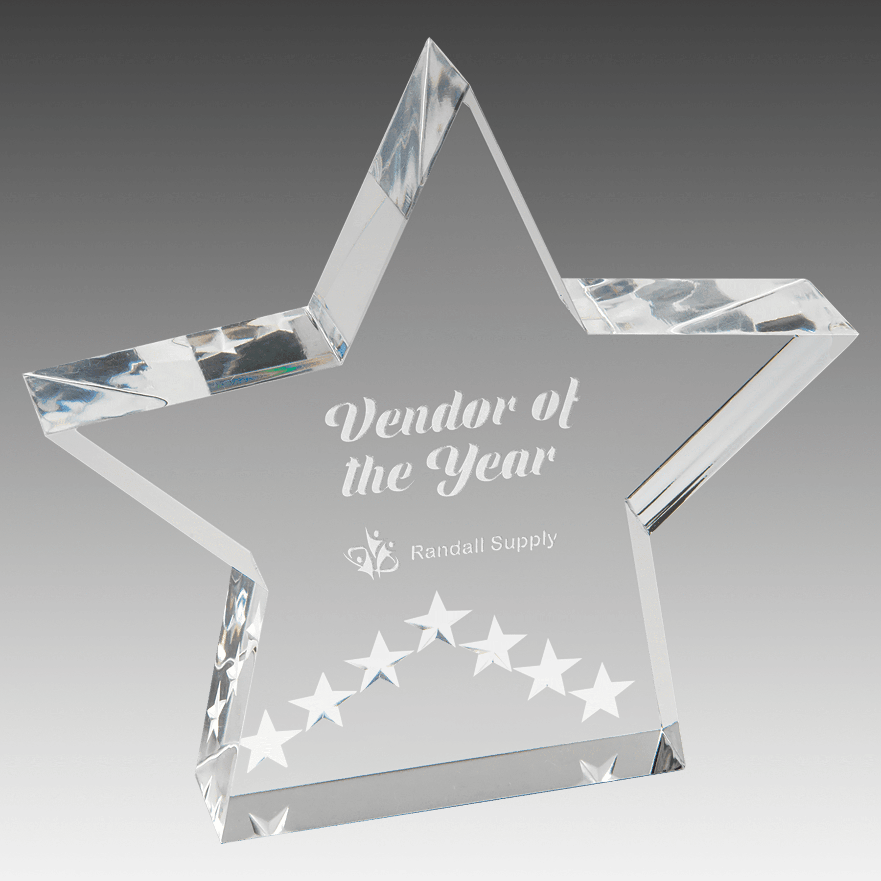 5" Silver Star Performer Acrylic