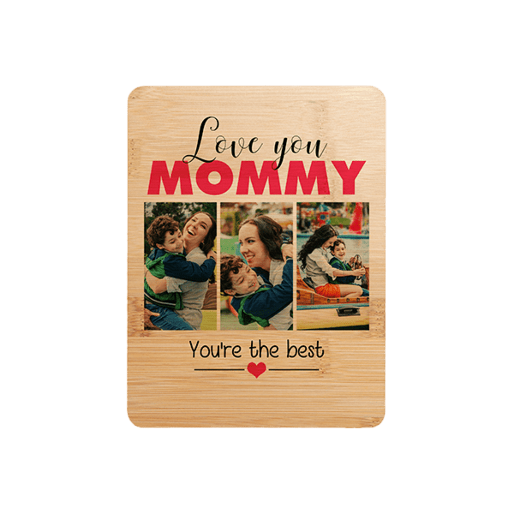 Rectangular Sublimatable Bamboo Cutting Board