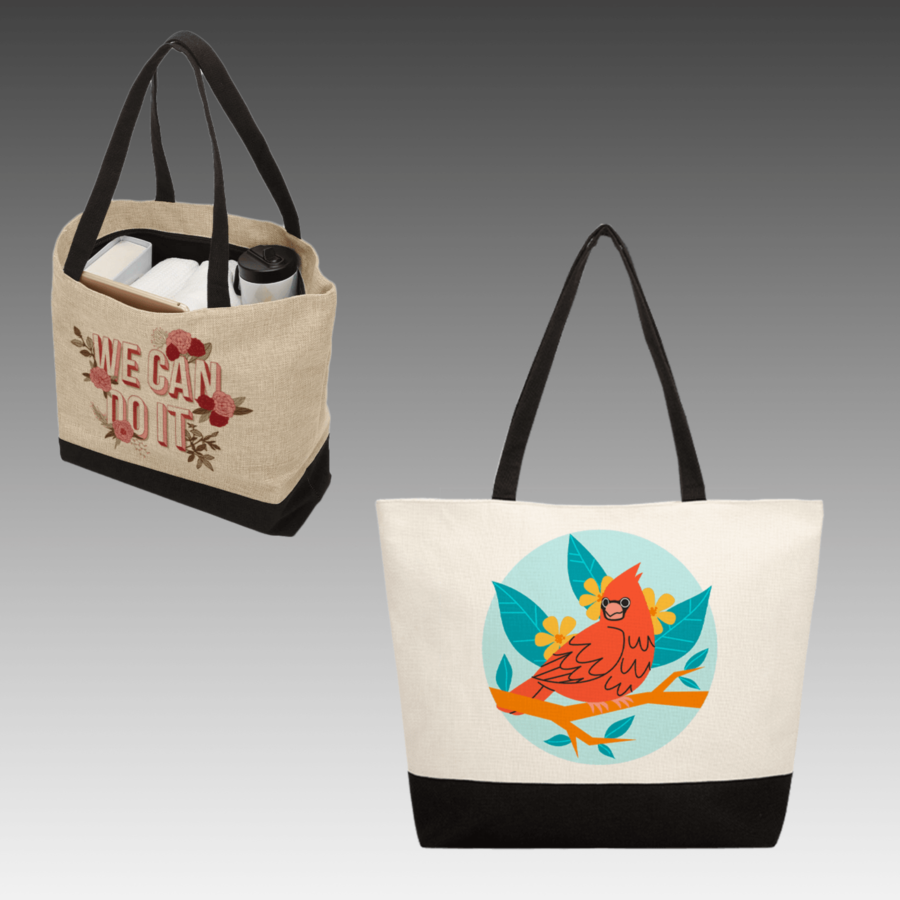 Linen Tote Bag - SCK30
